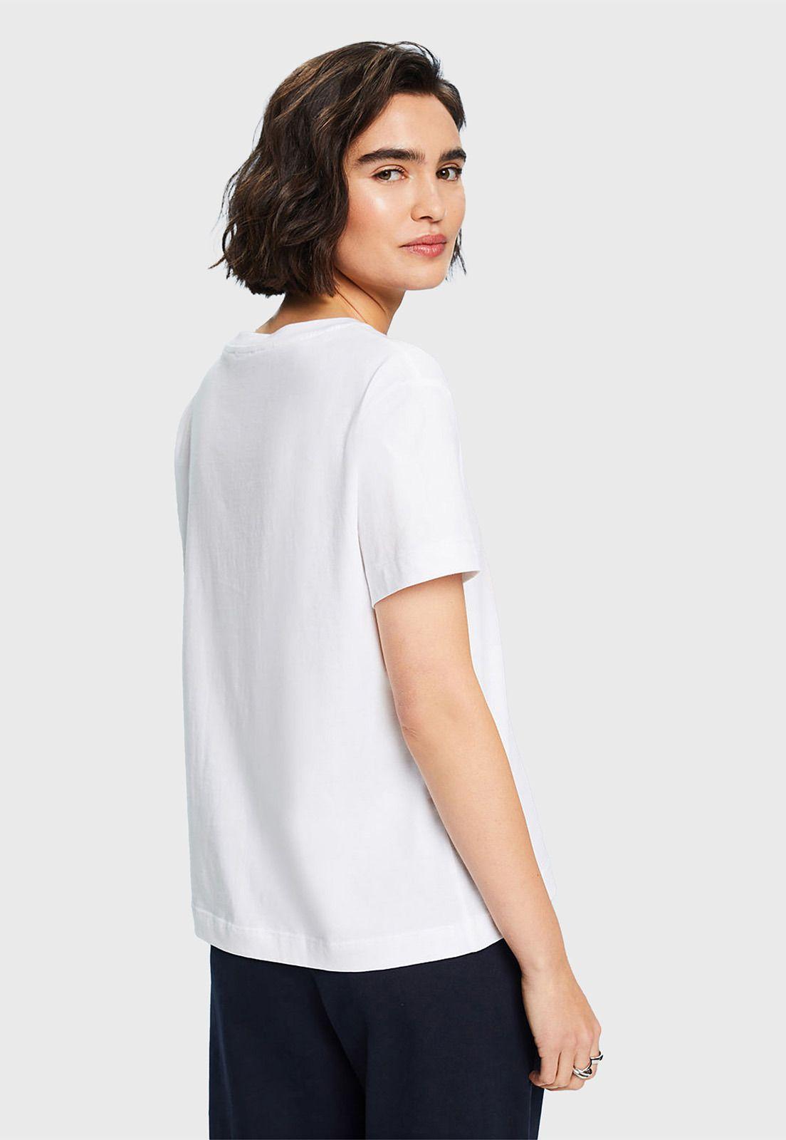 Polera Con Estampado Mujer Esprit 014EE1K319-1