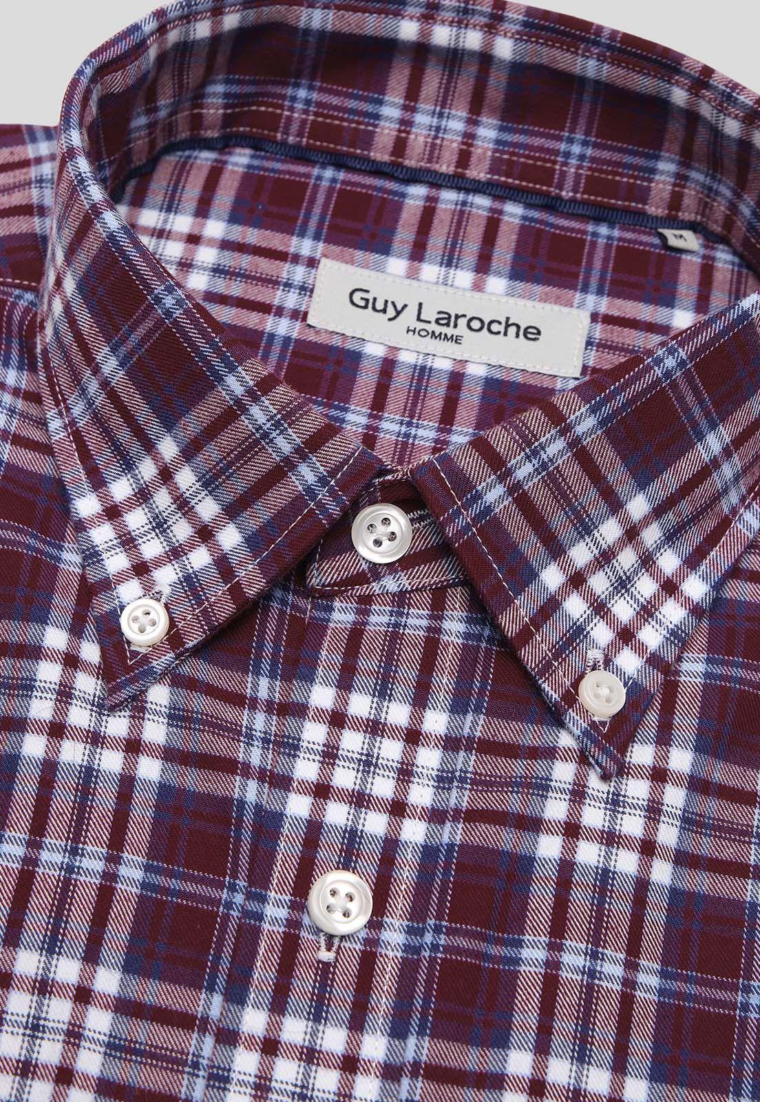 Camisa Escocesa Guy Laroche GLAIF07RO-4