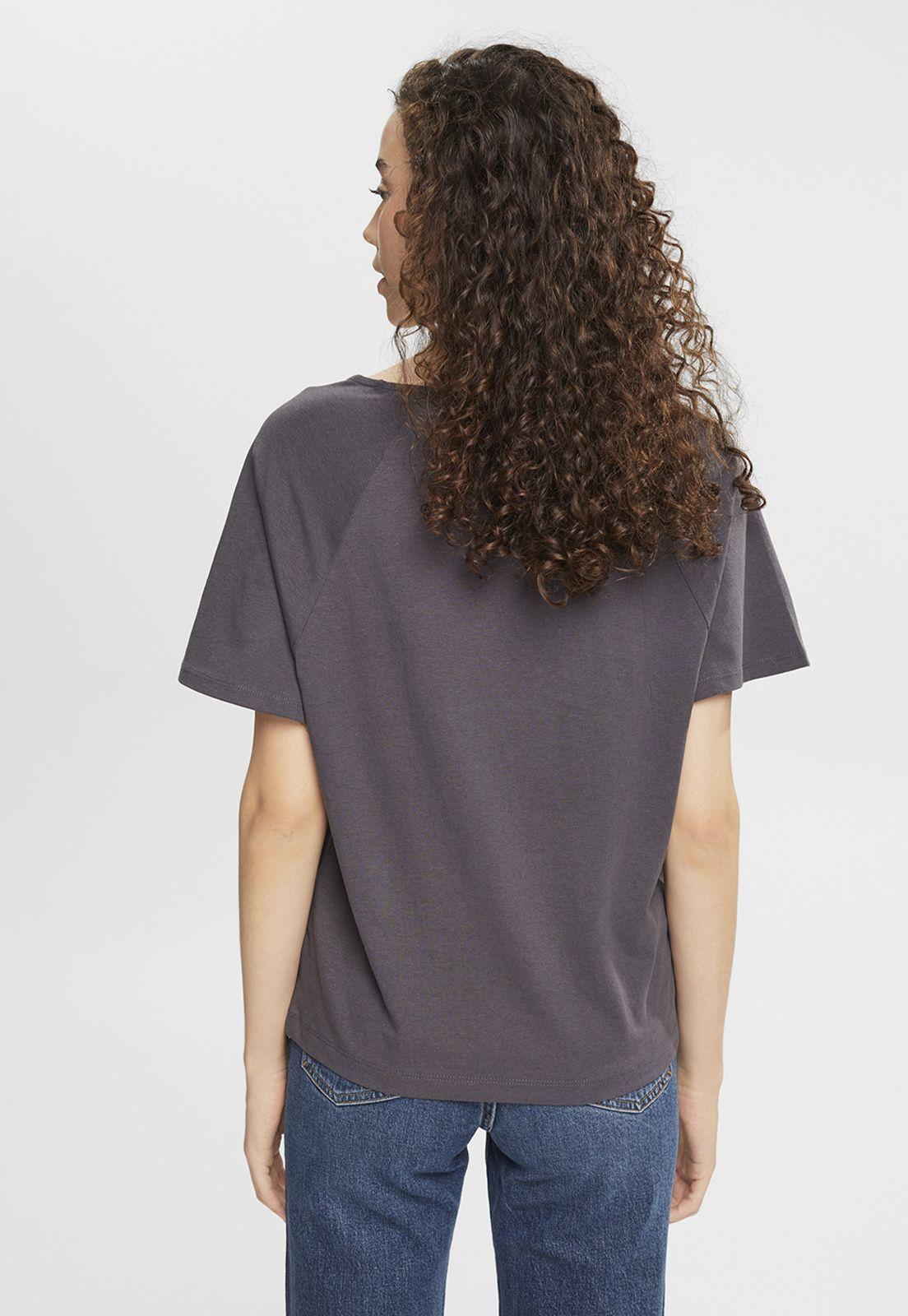 Polera Con Estampado Esprit-1