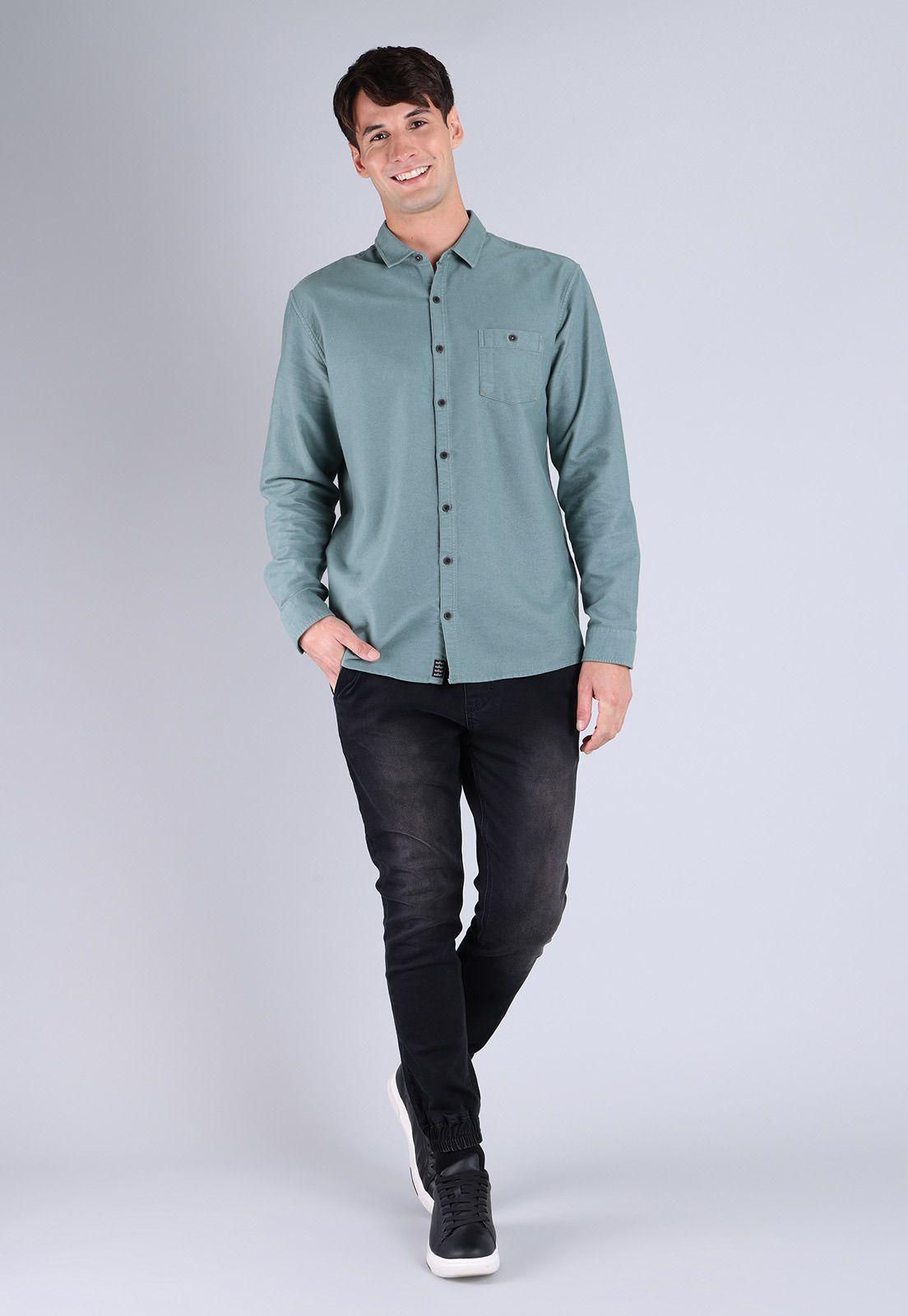Camisa Manga Larga Hombre Soviet AISHF08VE-3