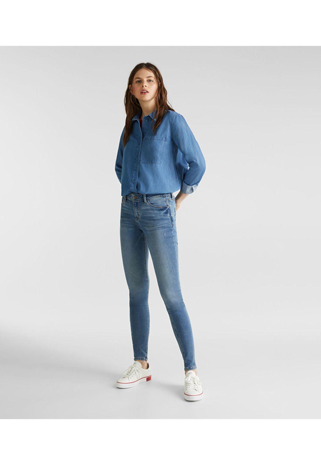 Jeans skinny medium rise-0