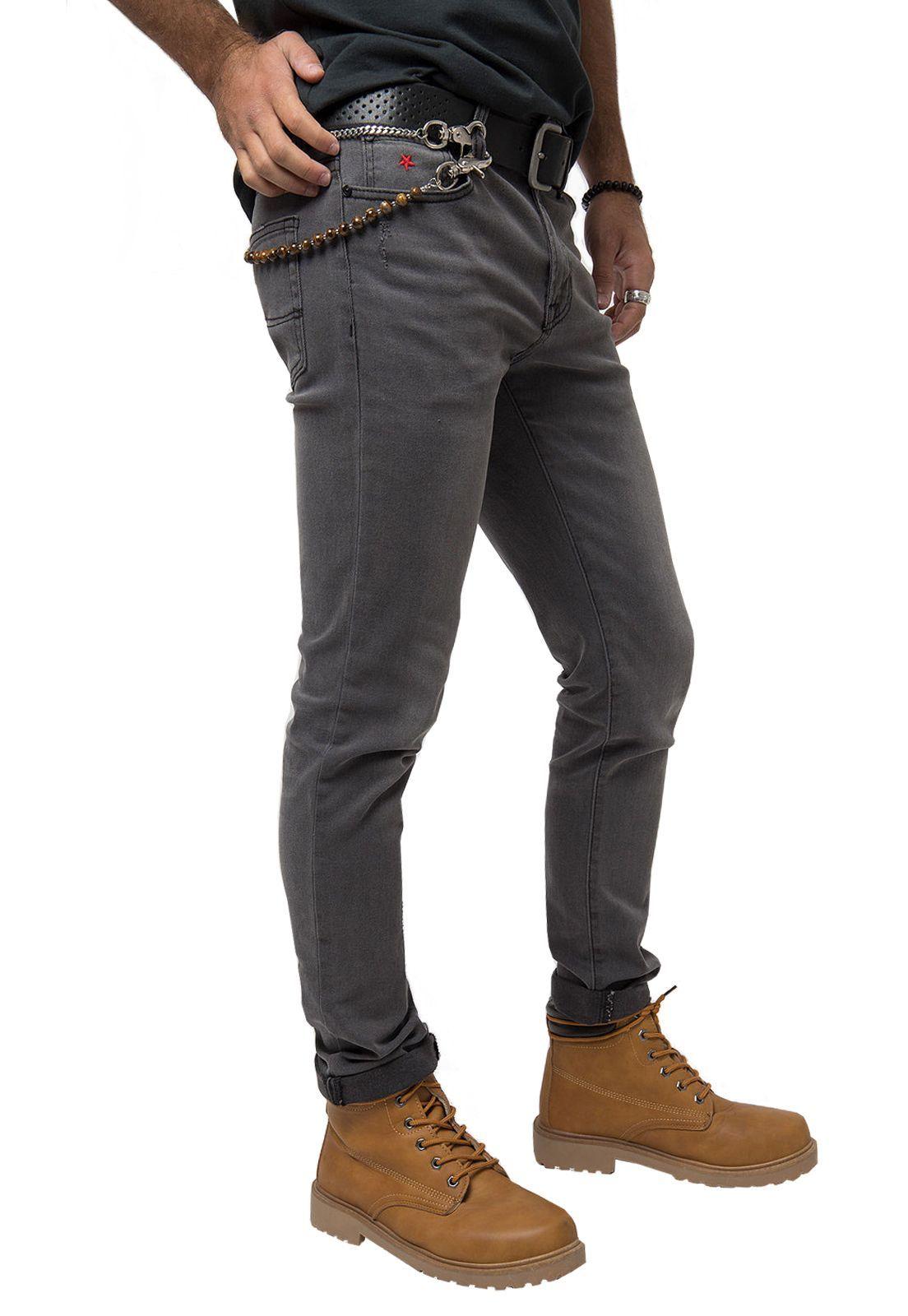 Jeans Skinny Gris Soviet-1