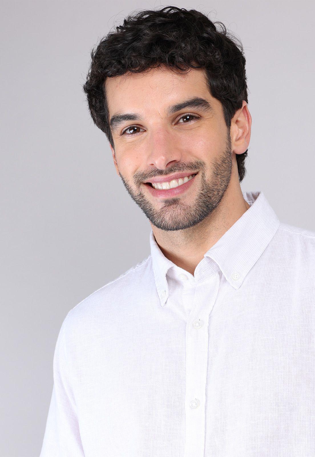 Camisa Lino Algodón Piero Butti PBCVF21AR-2