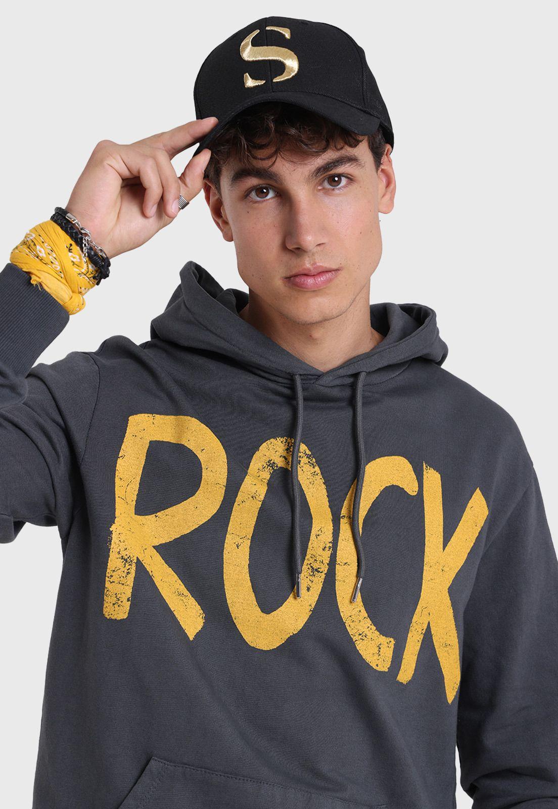 Poleron Con Gorro Hombre Soviet SPL2714GR-2