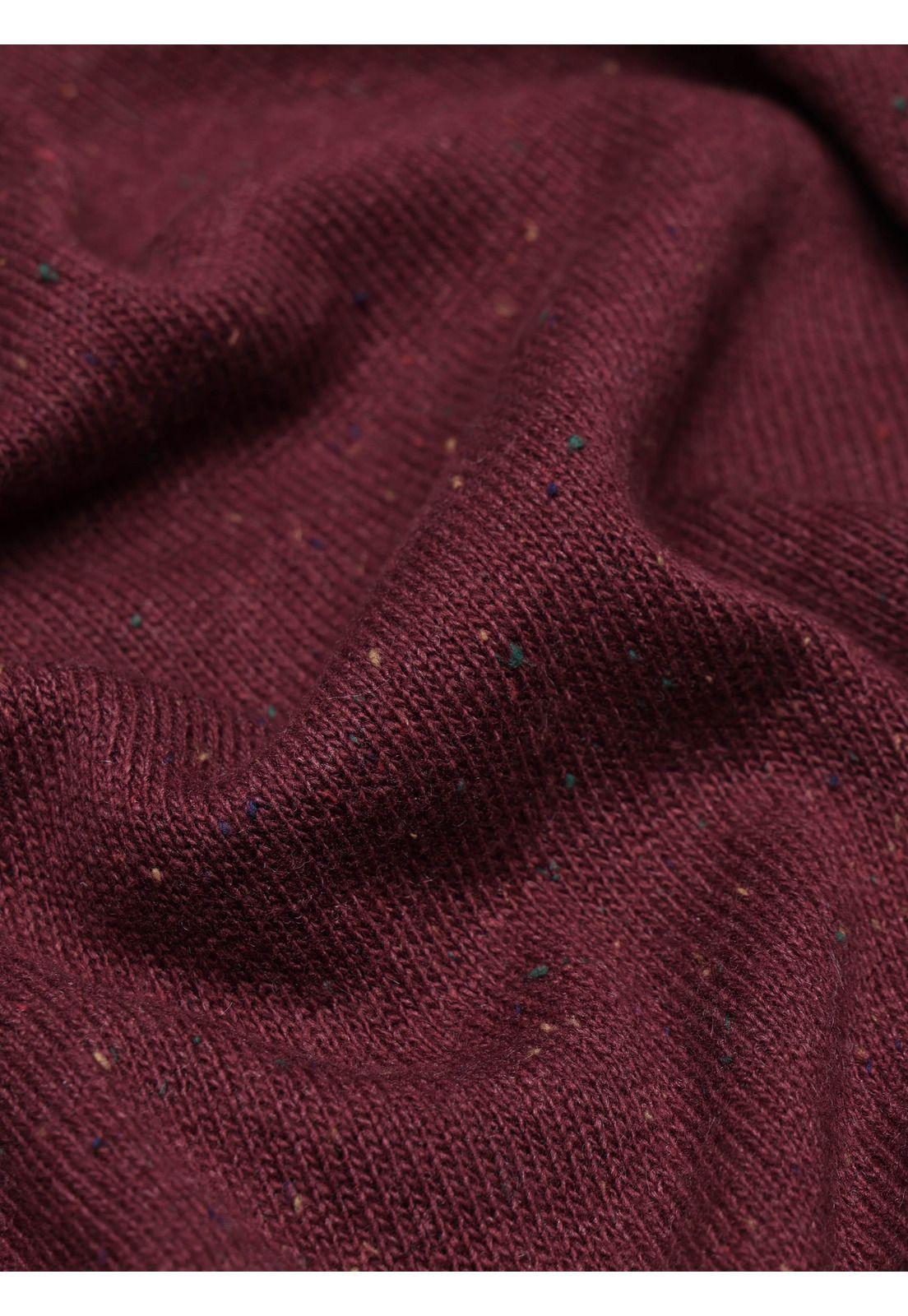 Sweater Cuello Redondo Regular Fit Burdeo Arrow SW33090BU-5