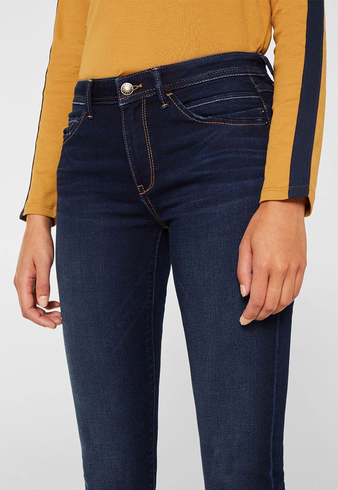 Jeans Straight Medium Rise Esprit-2