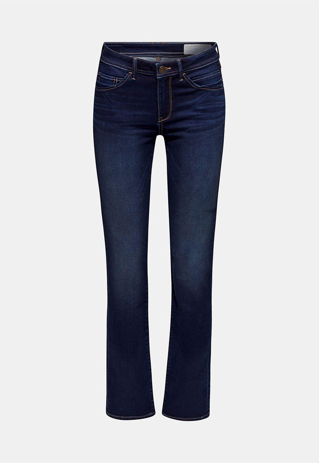 Jeans Straight Medium Rise Esprit-3