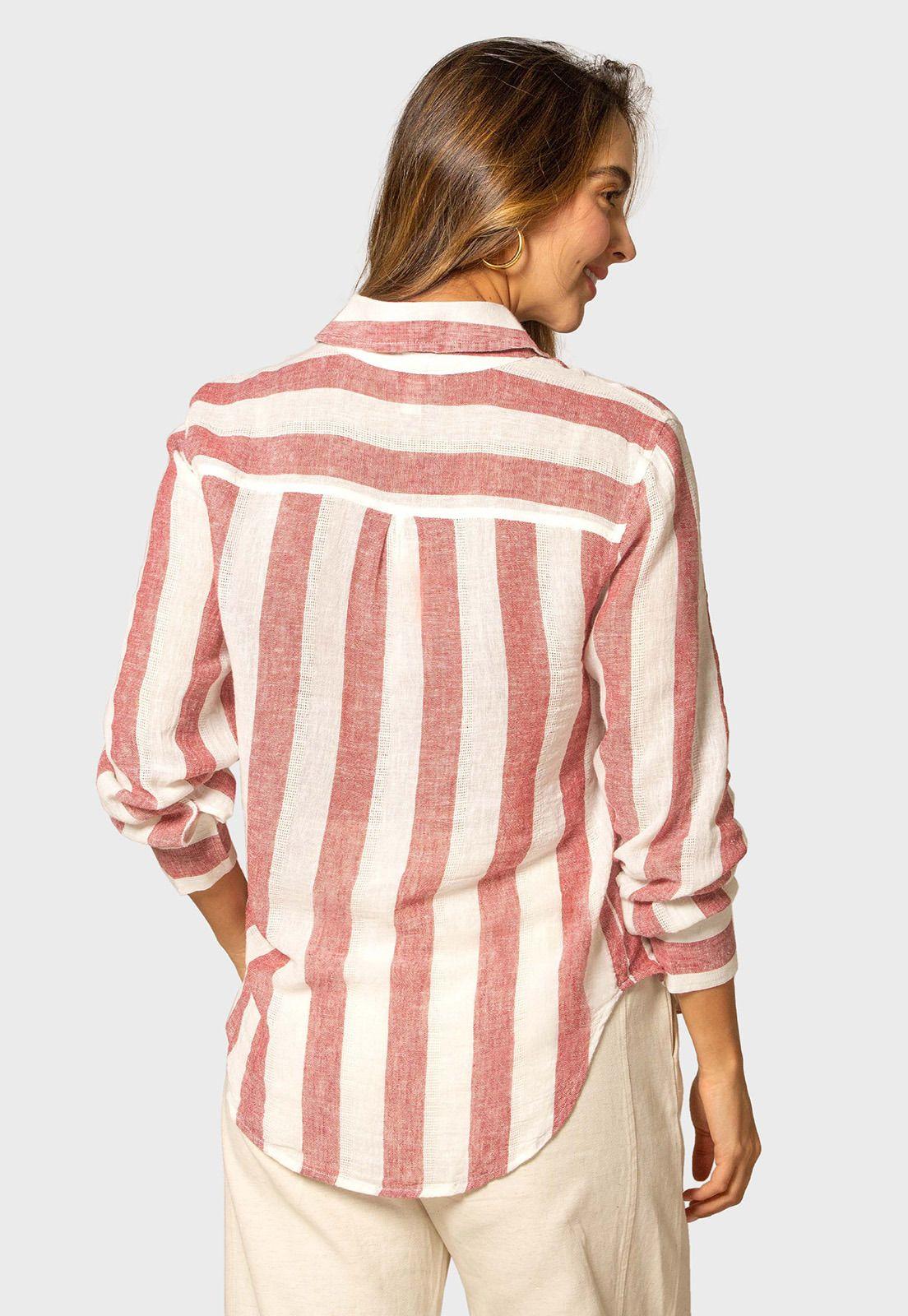Blusa Lino Moda Mujer Esprit 611G025-1