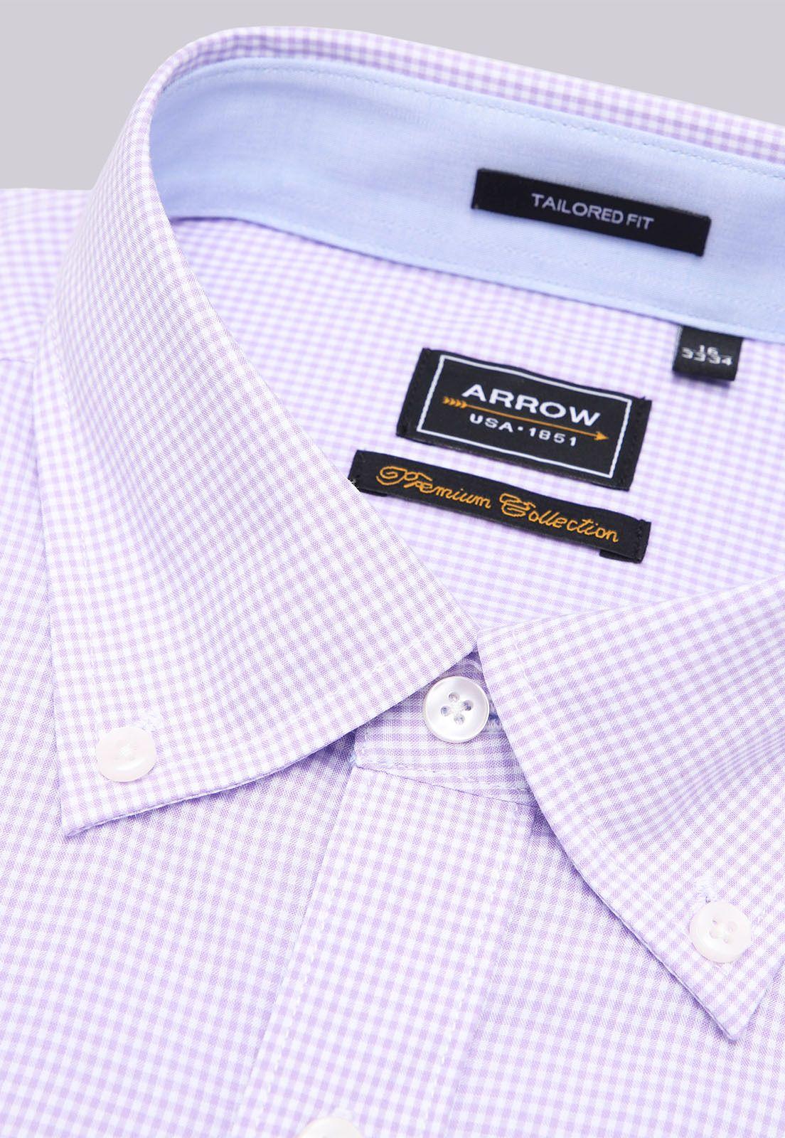 Camisa Formal Cuadros Arrow ARM0405LI-1