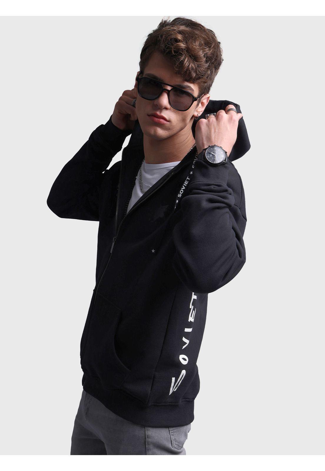 Poleron Full Zipper Hombre Soviet SPL501WNE-0