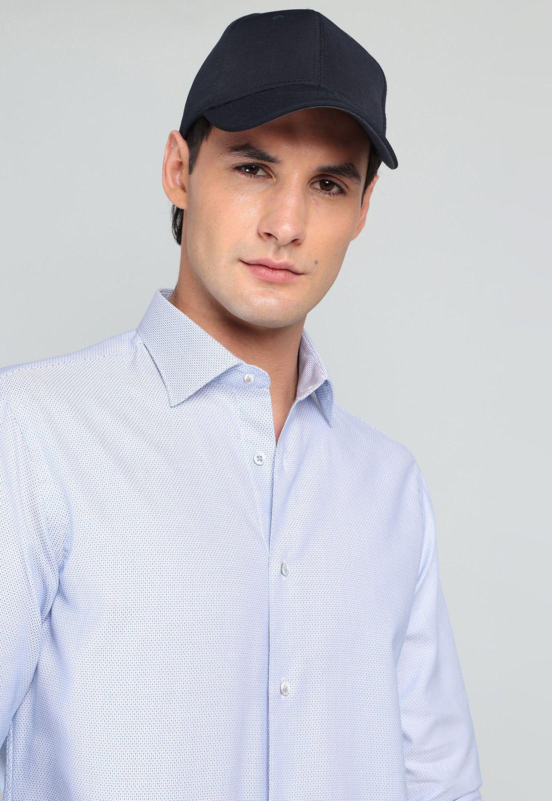 Camisa Casual Texturada Arrow CM32I93AZ-2