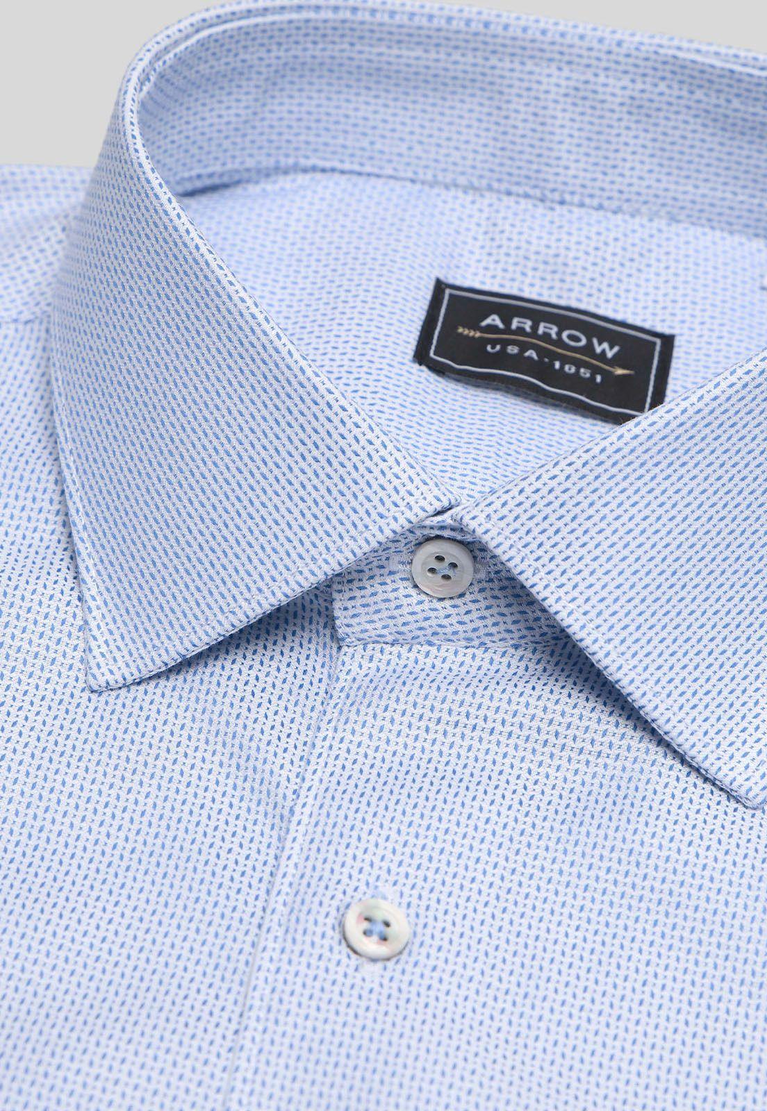 Camisa Casual Texturada Arrow CM32I93AZ-4