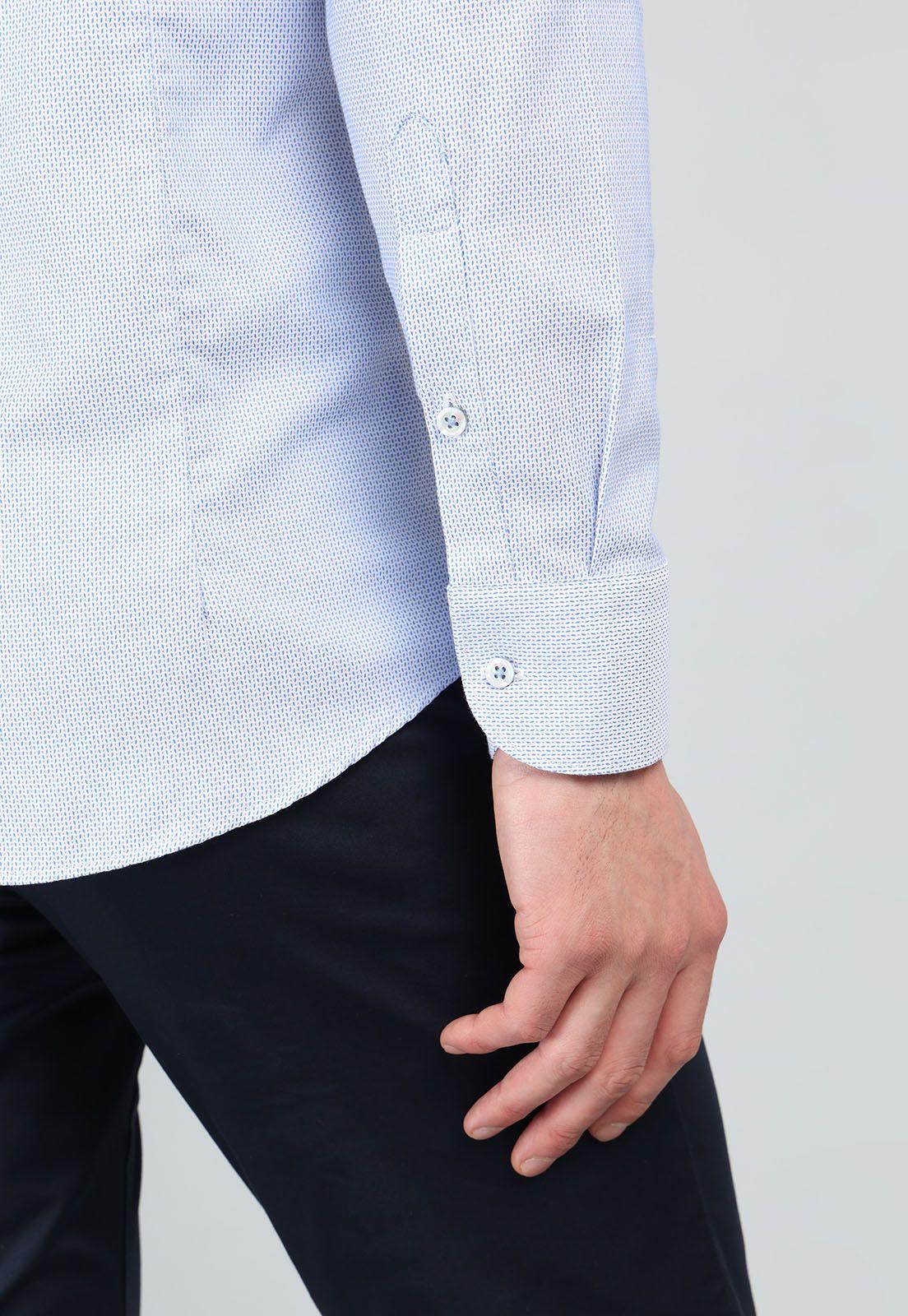 Camisa Casual Texturada Arrow CM32I93AZ-5