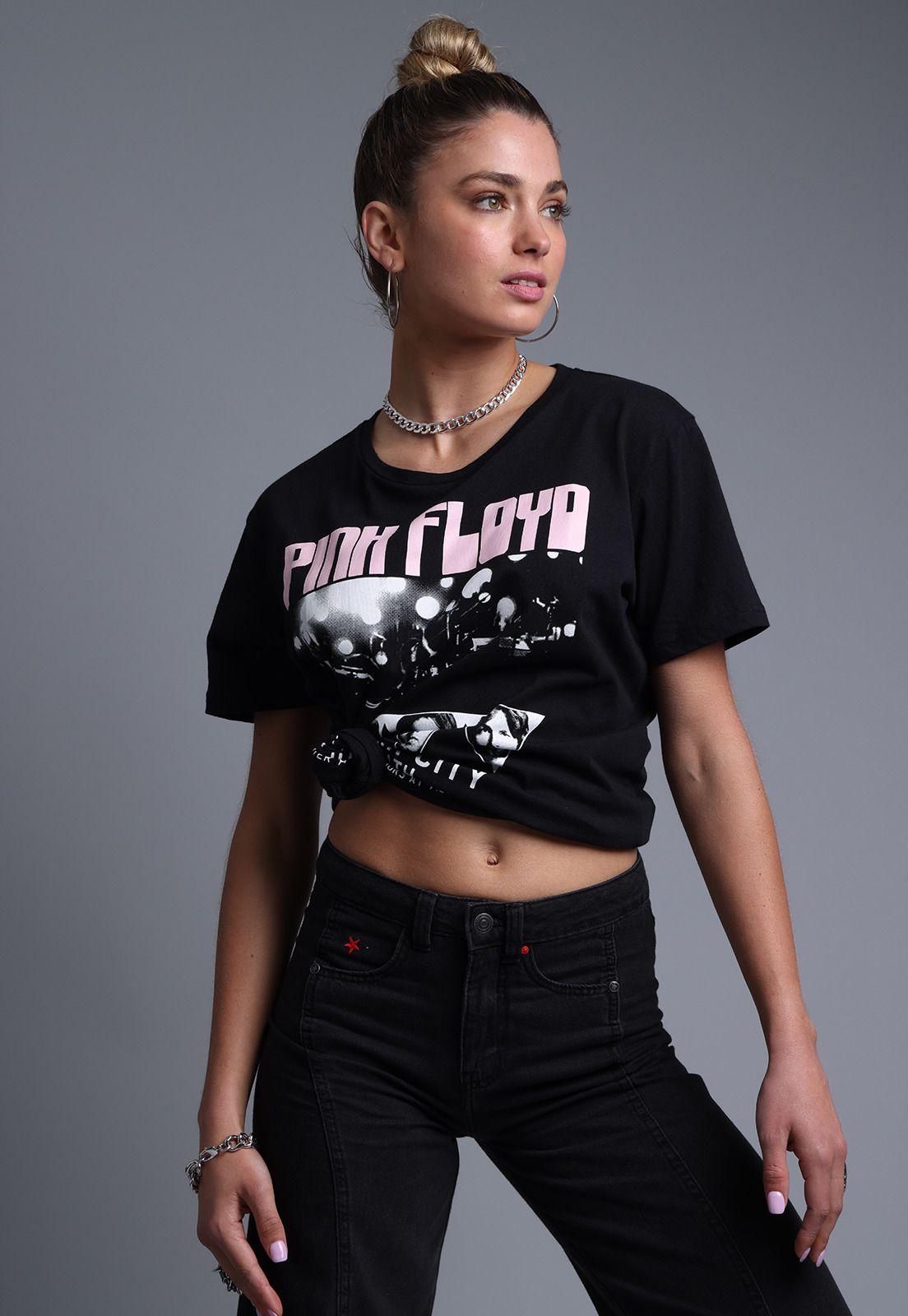 Polera Rock Pink Floyd Mujer Soviet SPOM577NE-1