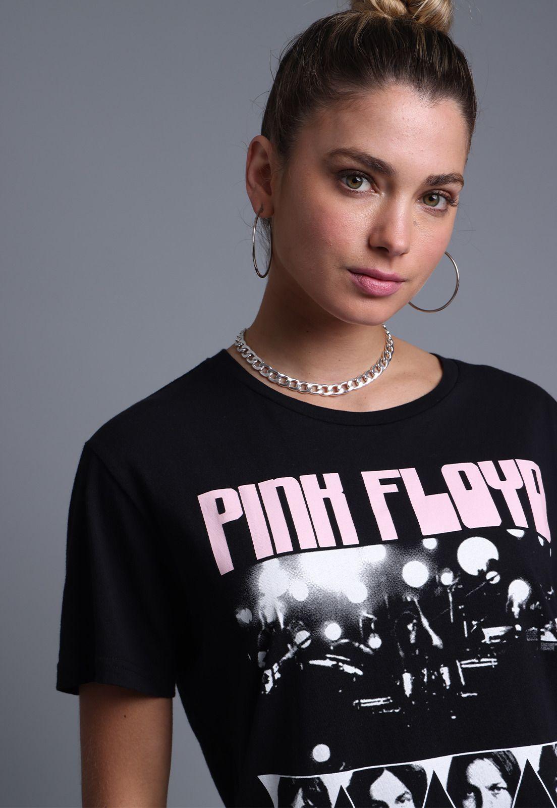 Polera Rock Pink Floyd Mujer Soviet SPOM577NE-2