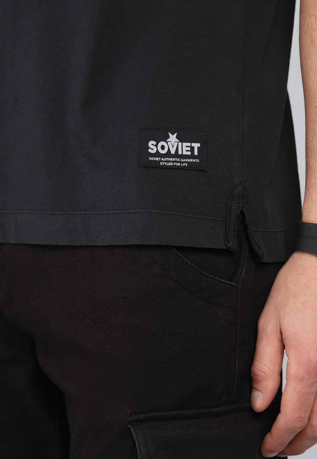Polera Manga Corta Stone Wash Soviet BISHK33NE-4