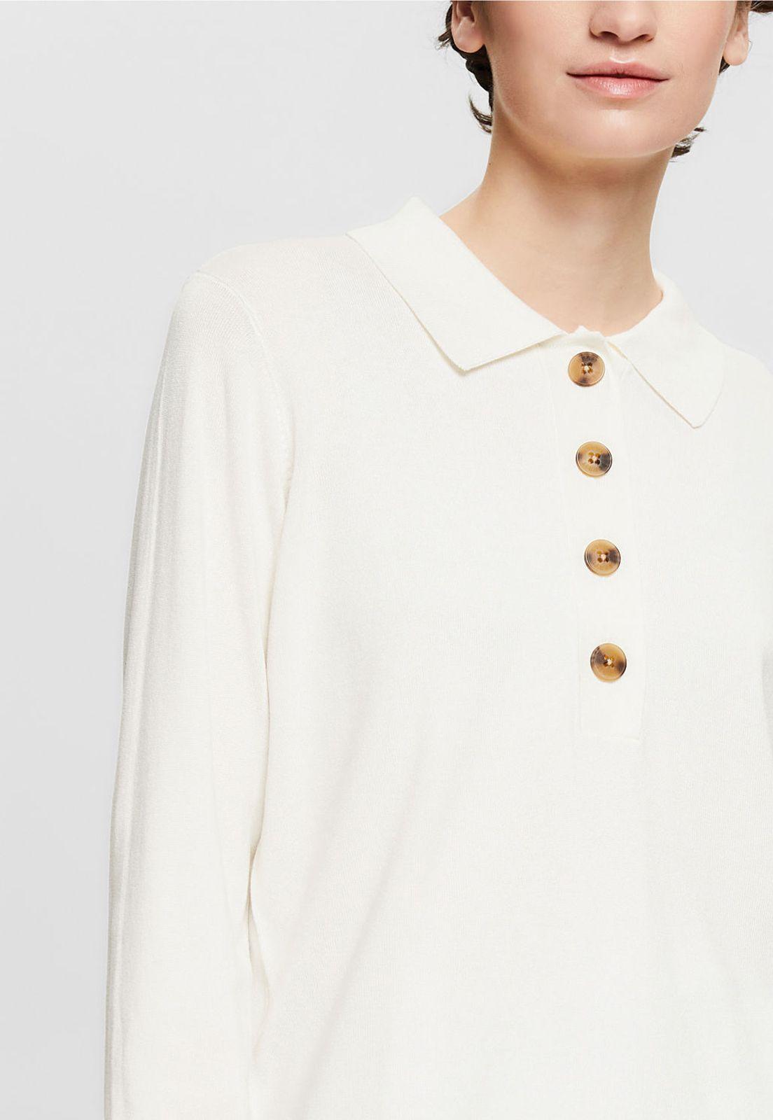 Sweater Con Cuello De Solapas Esprit-2