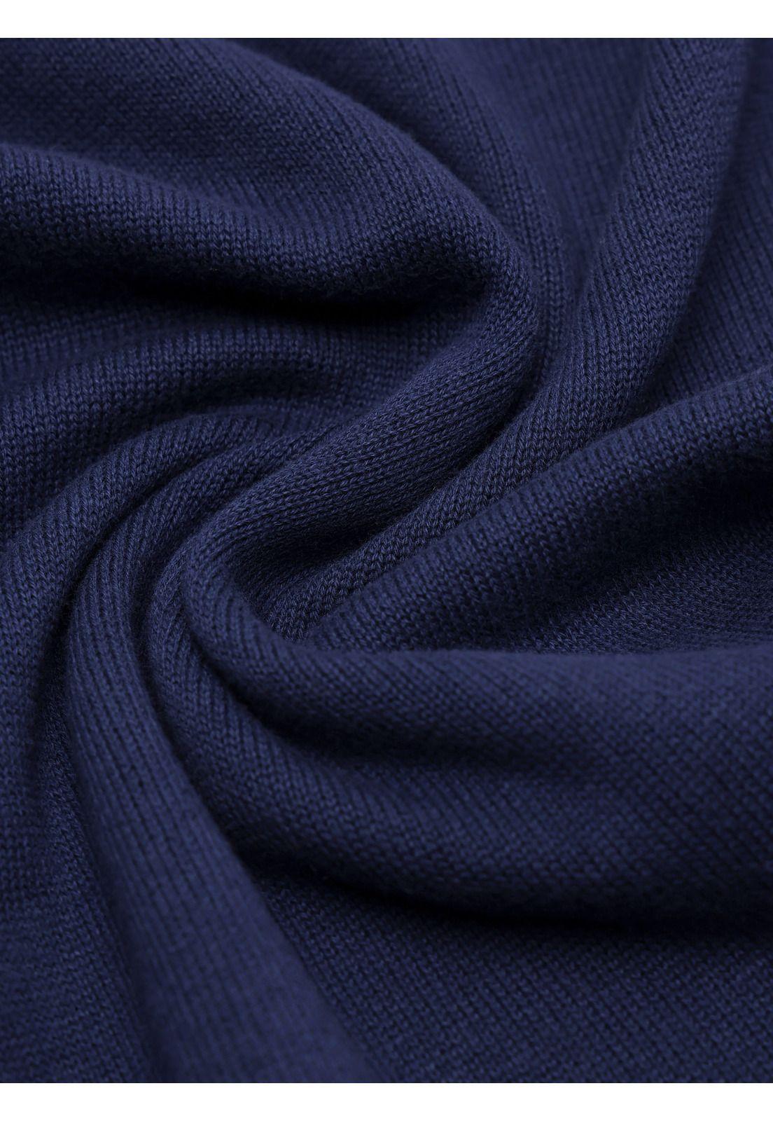 Sweater Cuello V Regular Fit Azul Arrow SW33001AZ-5