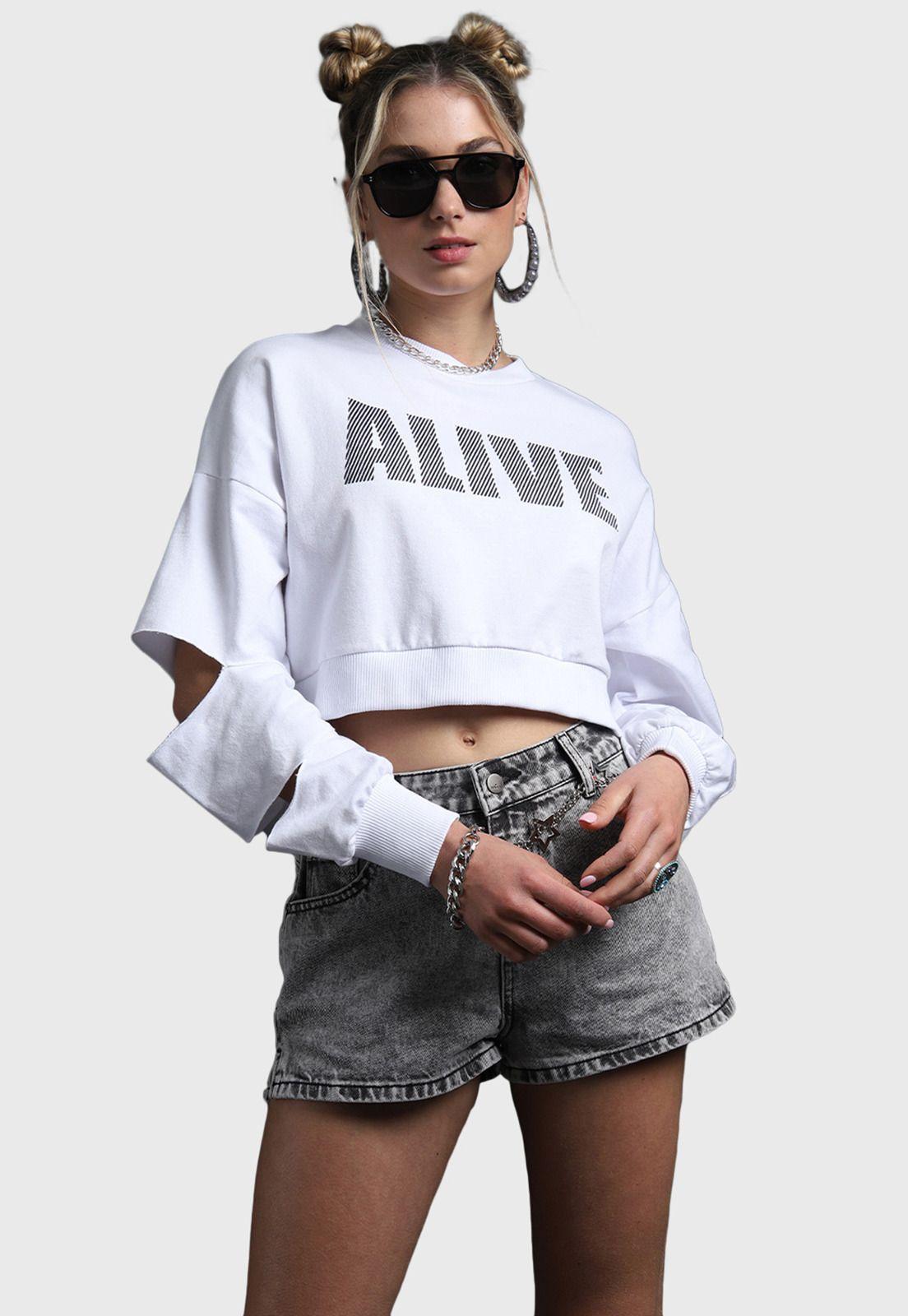 Poleron Manga Larga Mujer Soviet SPL1614BL-0