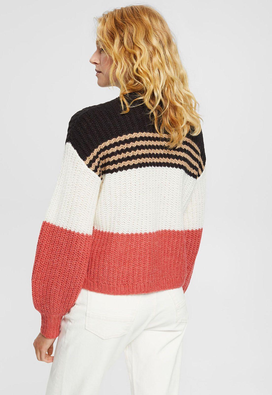 Sweater De Punto A Rayas Mujer Esprit-1
