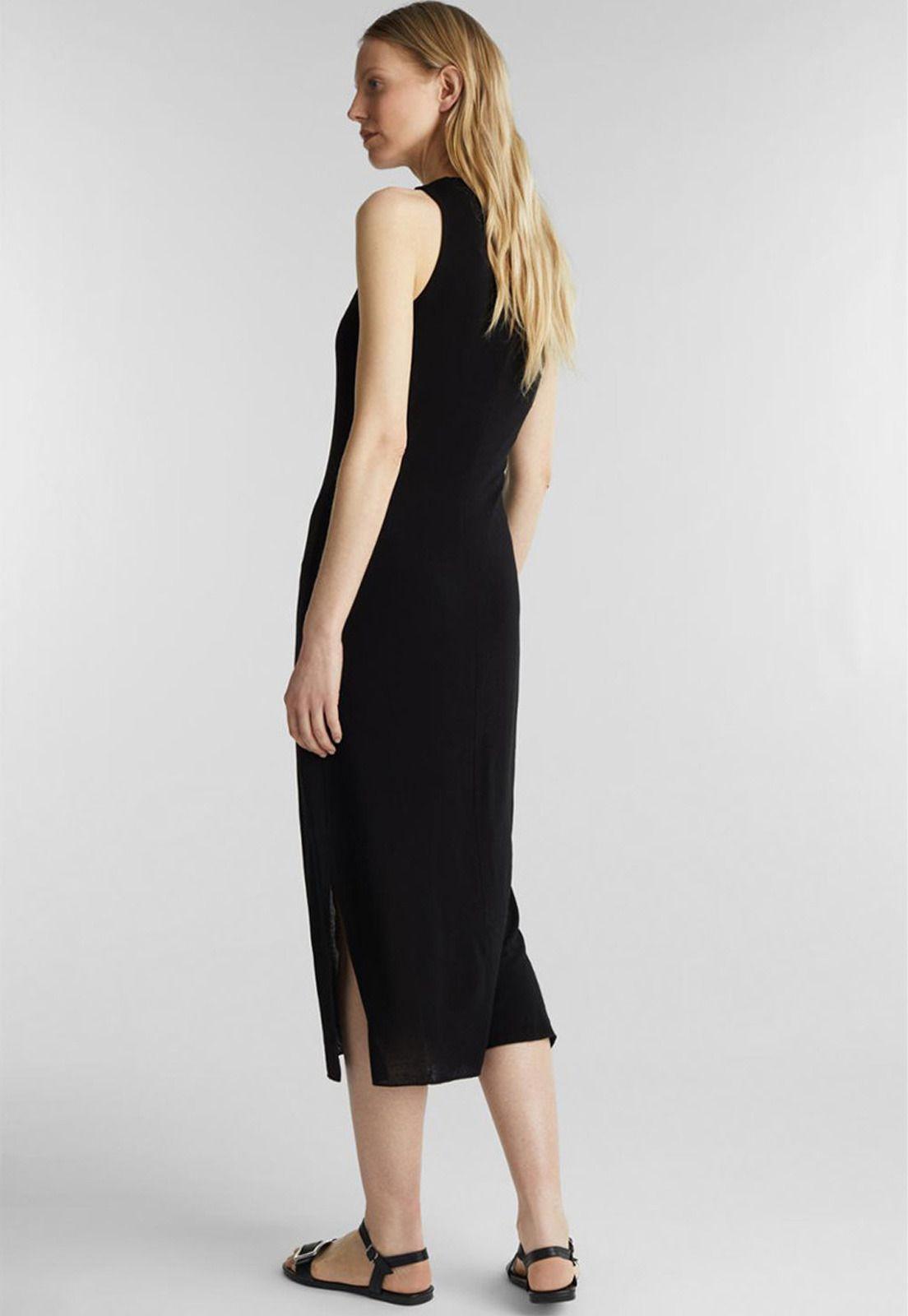 Maxivestido en jersey de crepé-1