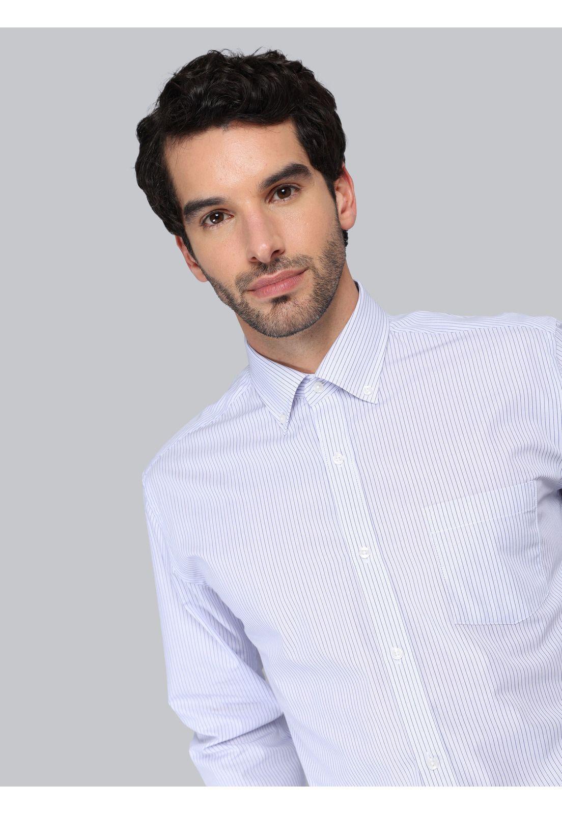 Camisa Formal A Rayas Van Heusen VHCM567AZ-3