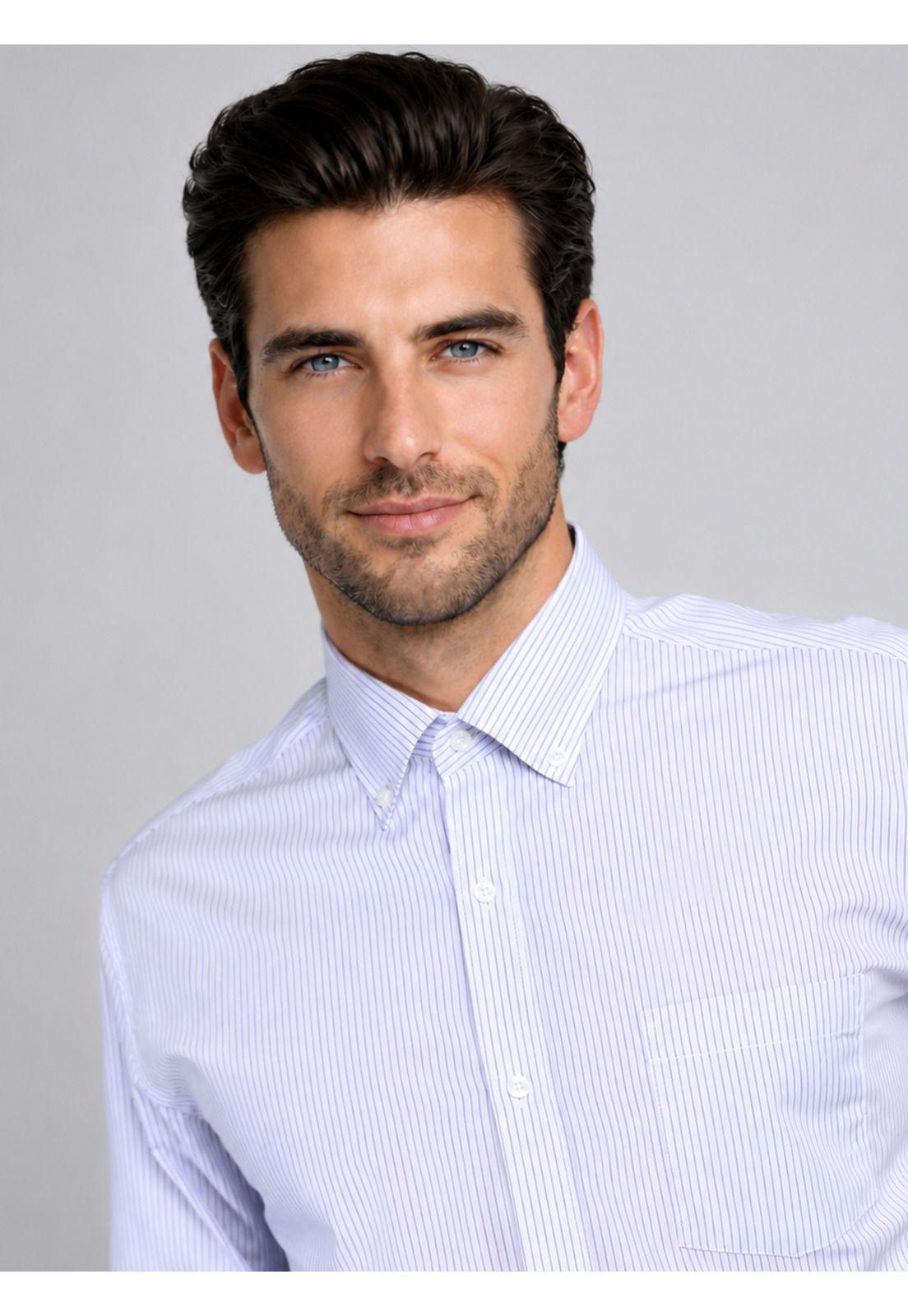 Camisa Formal A Rayas Van Heusen VHCM567AZ-4