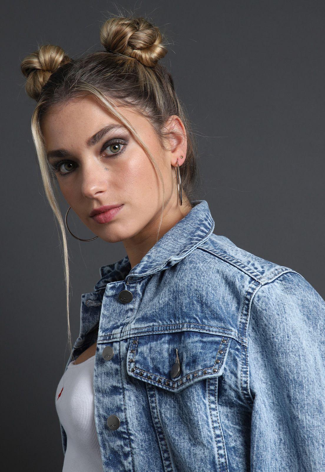 Chaqueta Crop Mujer Soviet SJK1655CE-3