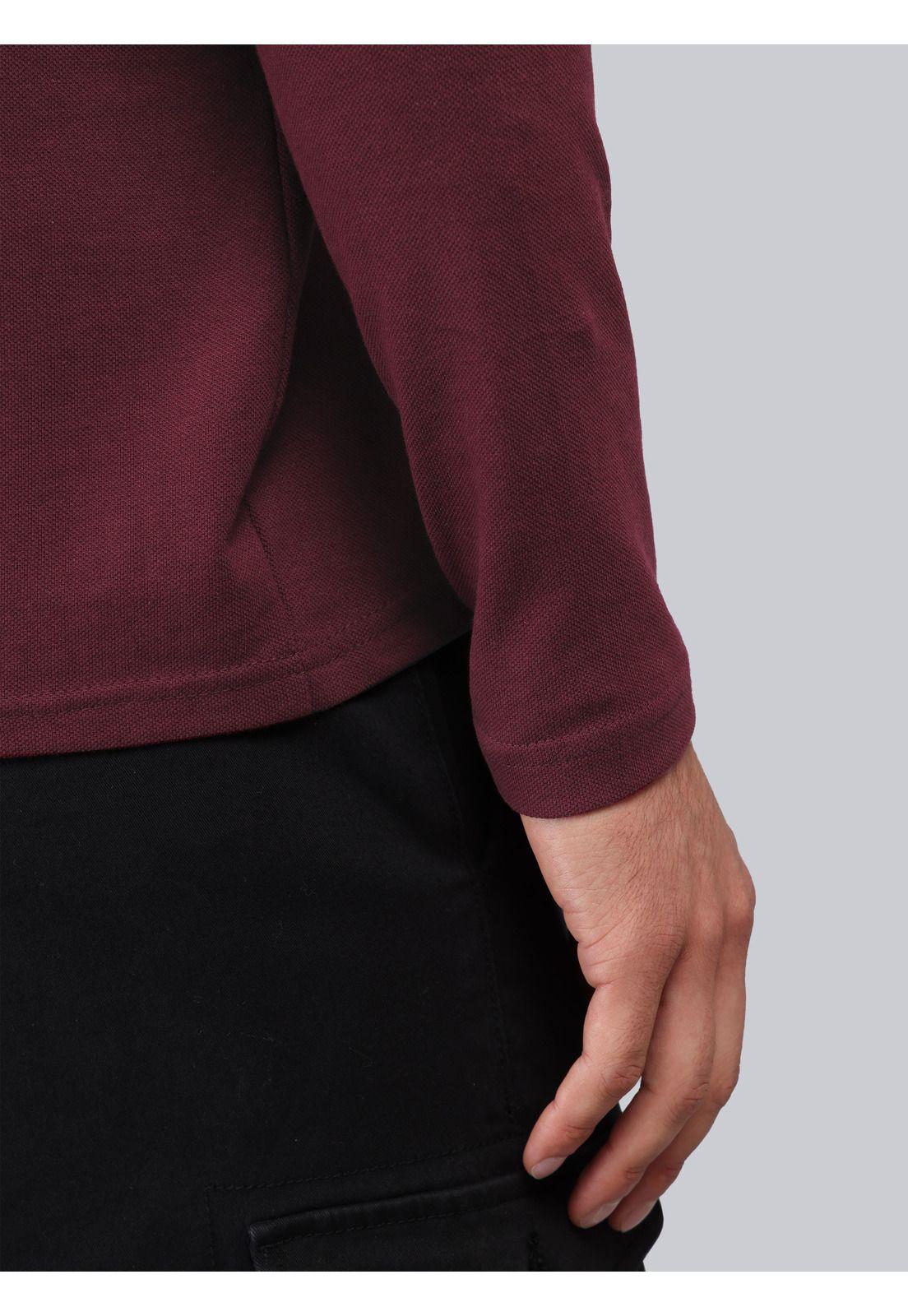 Polera Piqué Regular Fit Burdeo Piero Butti PBCIK95BU-4