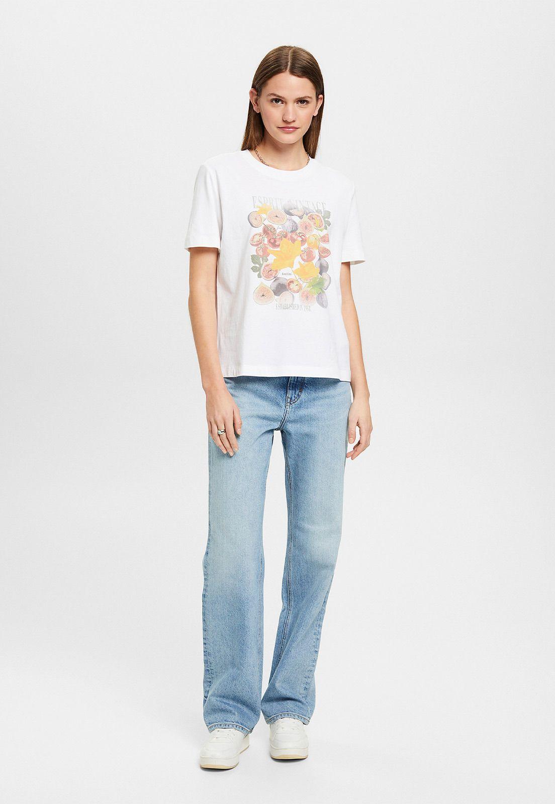 Polera Con Estampado Floral Mujer Esprit 073CC1K309-0