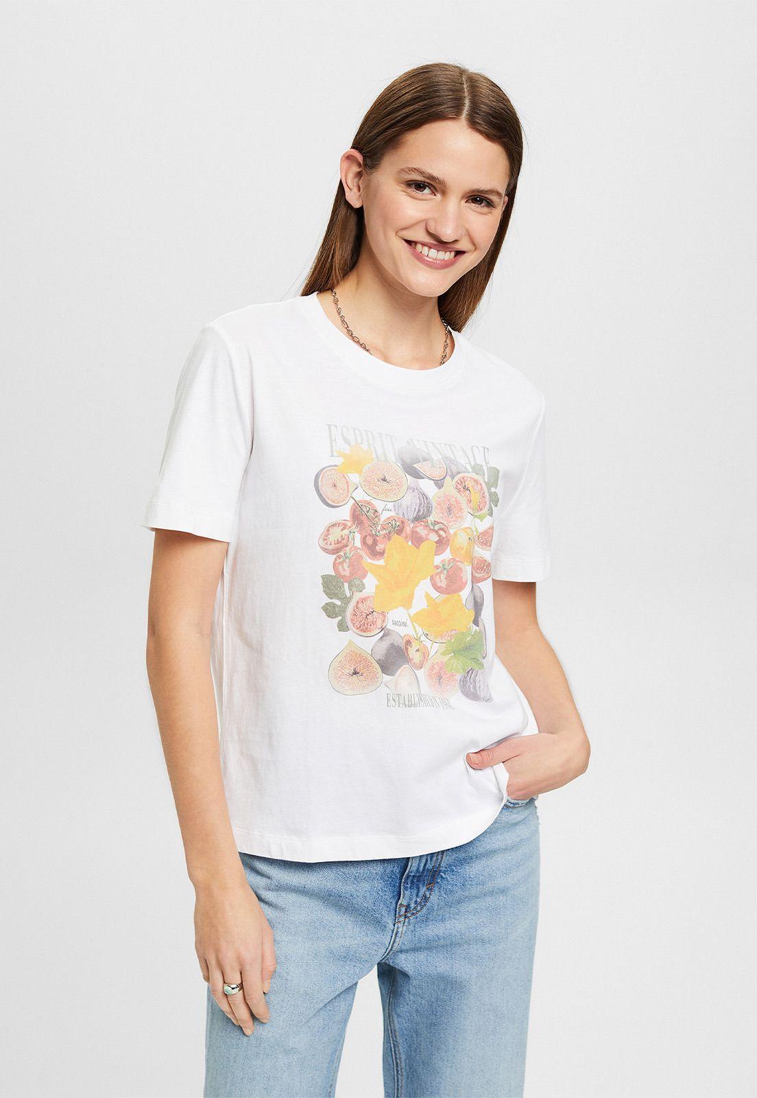 Polera Con Estampado Floral Mujer Esprit 073CC1K309-2