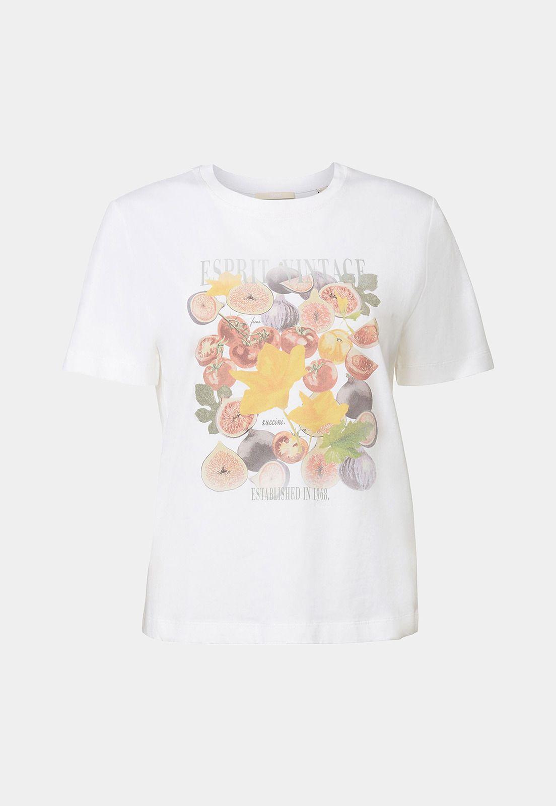 Polera Con Estampado Floral Mujer Esprit 073CC1K309-3