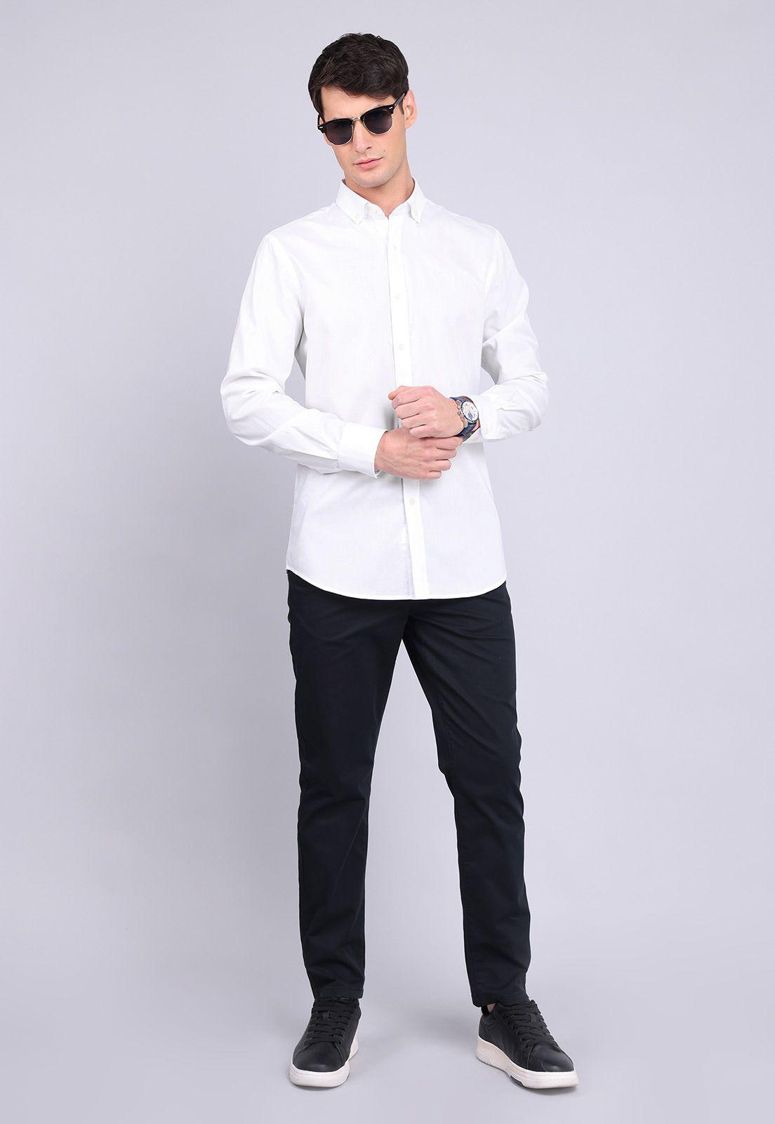 Camisa Lisa Manga Larga Guy Laroche GLBVF02BL-2