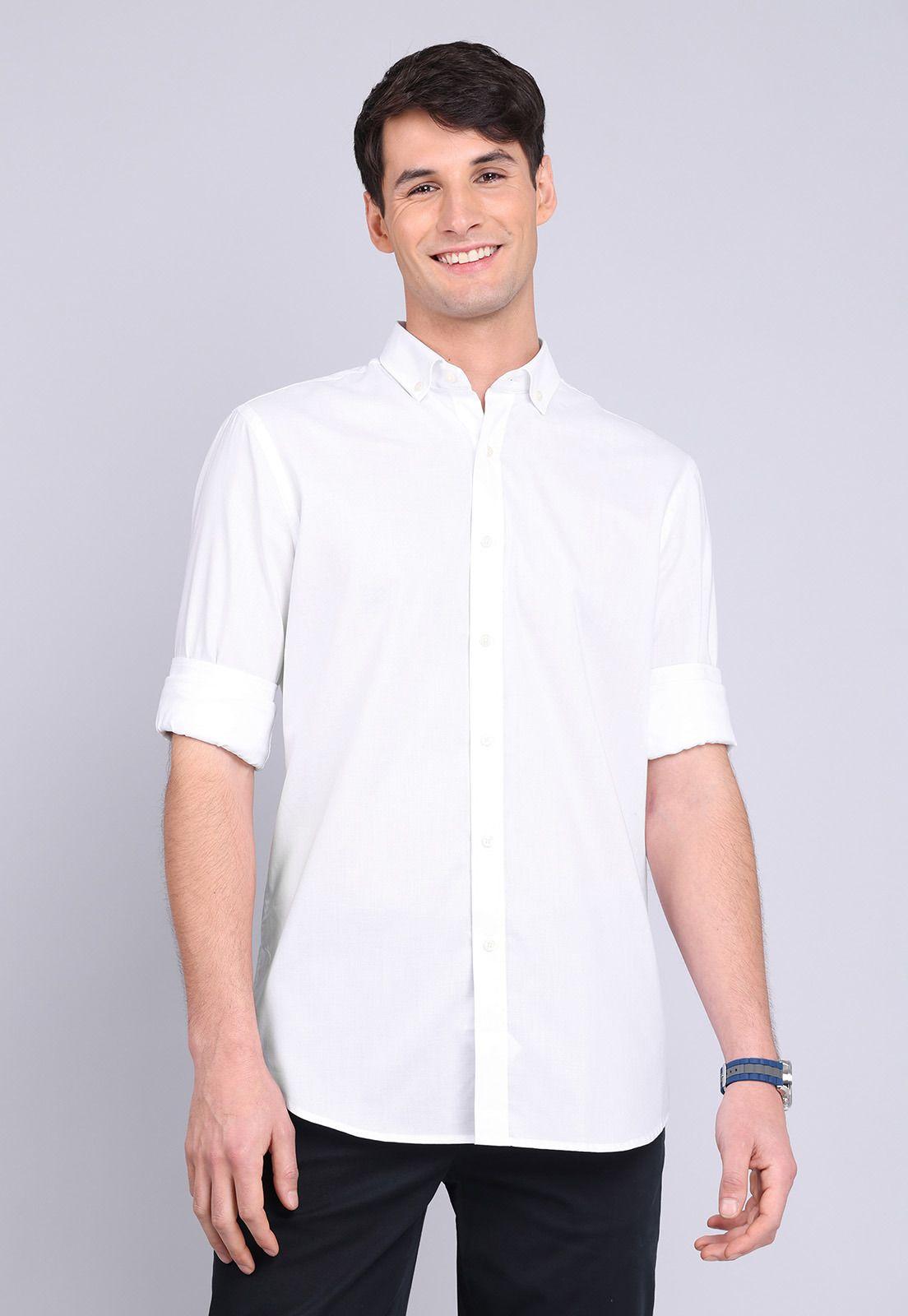 Camisa Lisa Manga Larga Guy Laroche GLBVF02BL-4