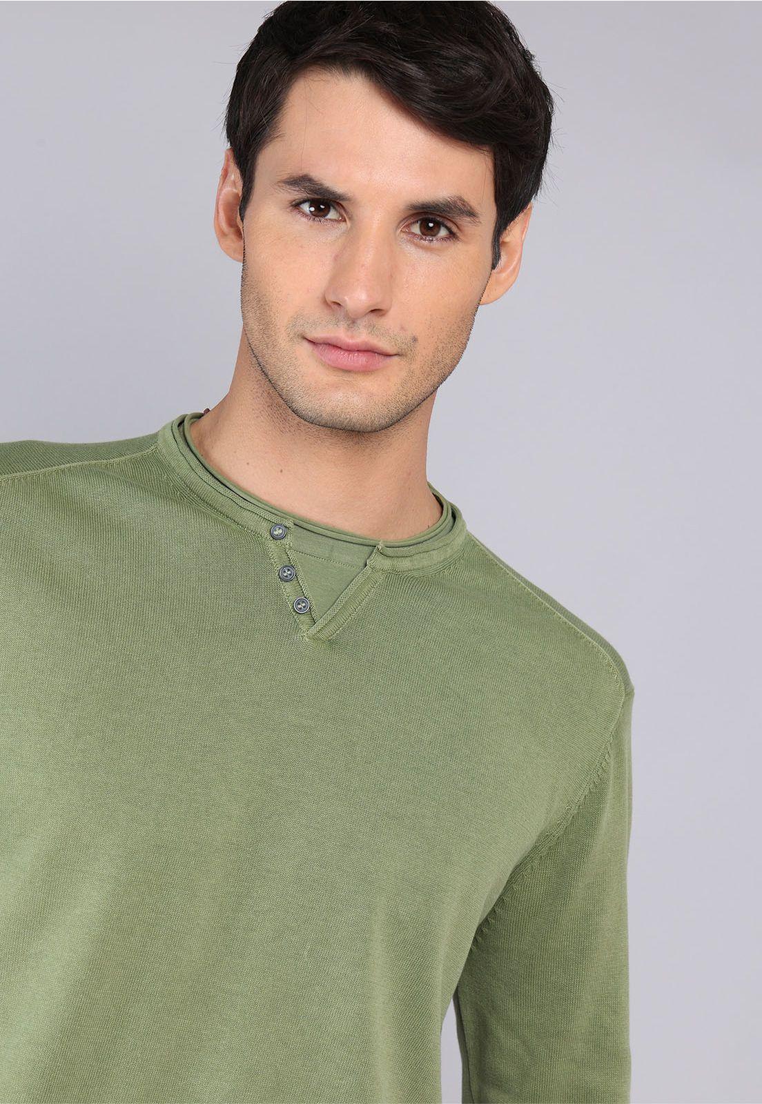 Sweater Cuello Redondo Stone Wash Arrow-2