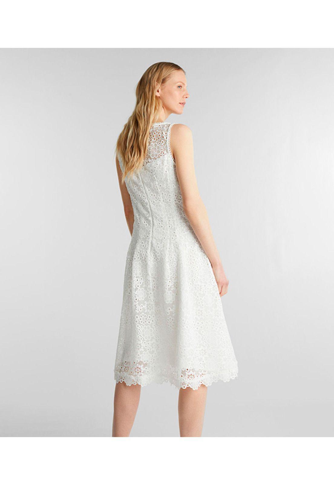 Vestido encaje floral-1