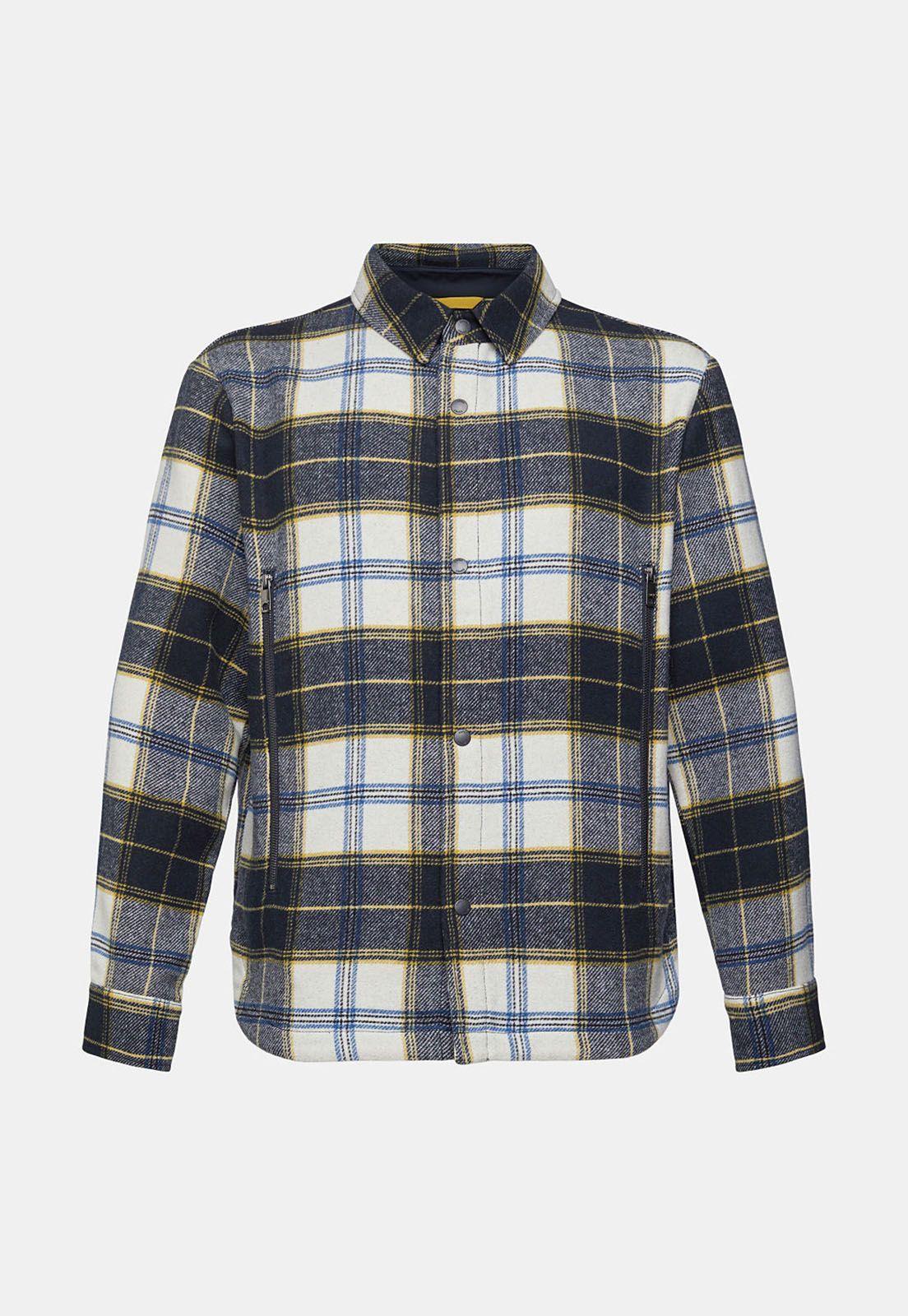 Chaqueta En Mezcla De Lana Hombre Esprit-3