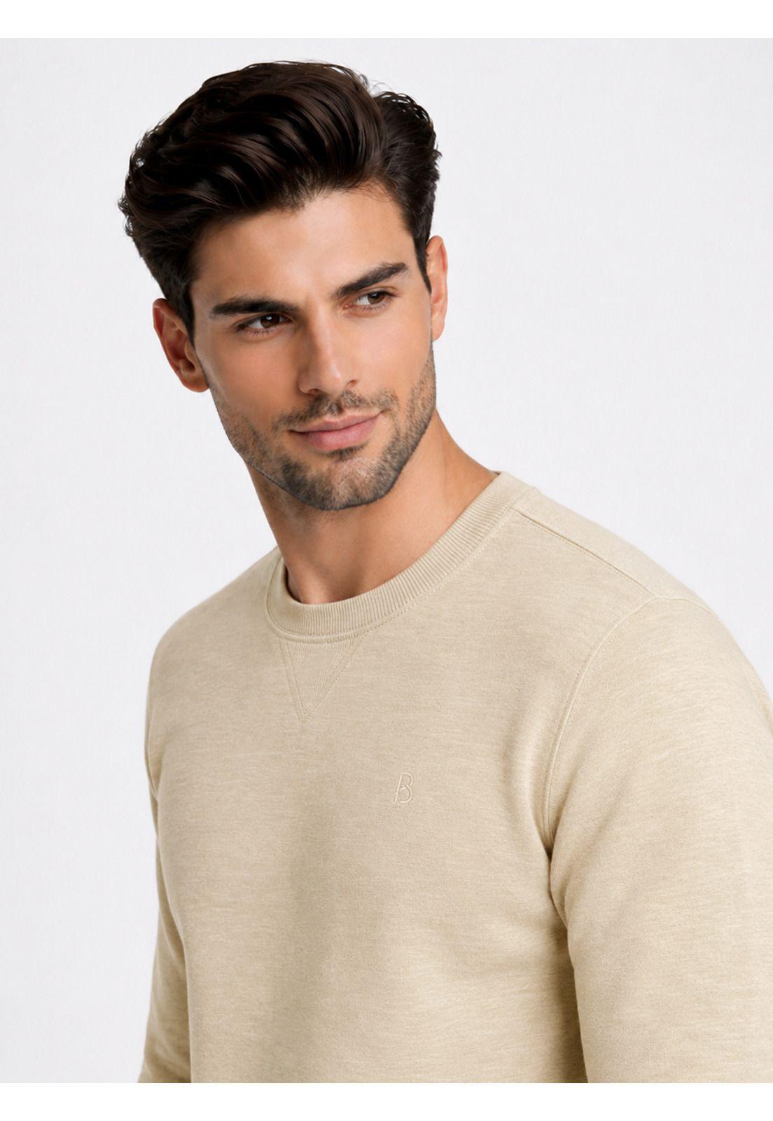 Polerón Cuello Redondo Regular Fit Arena Piero Butti PBDVJ41AR-2
