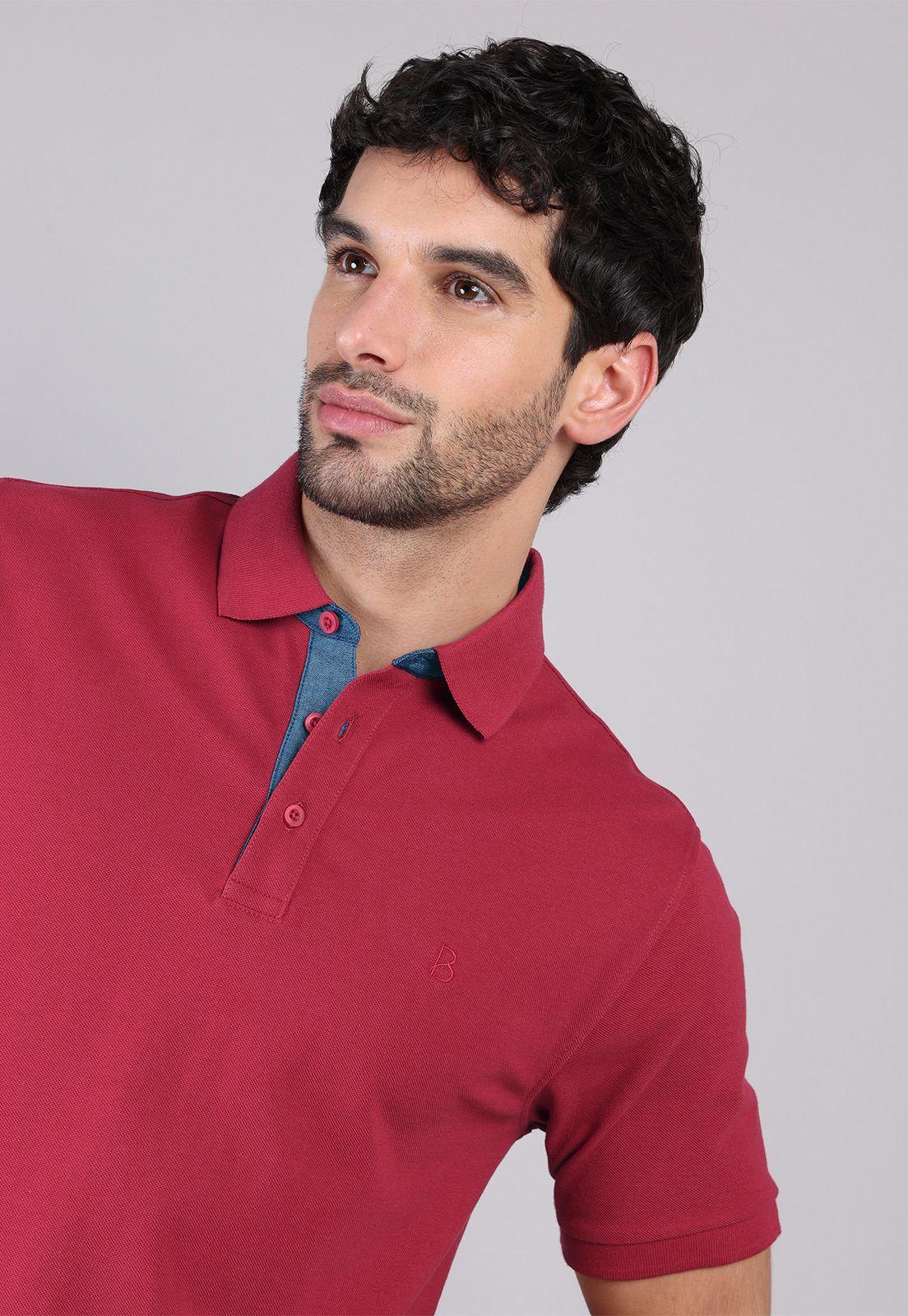 Polera Pique Cuello Polo Piero Butti PBCVK43RO-2