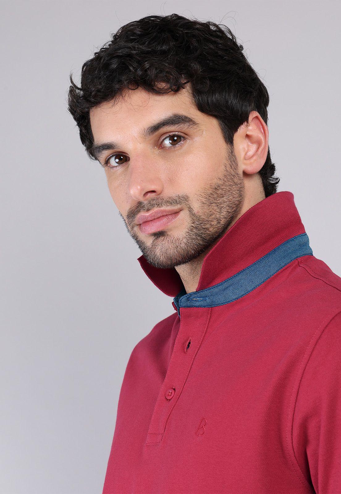 Polera Pique Cuello Polo Piero Butti PBCVK43RO-4