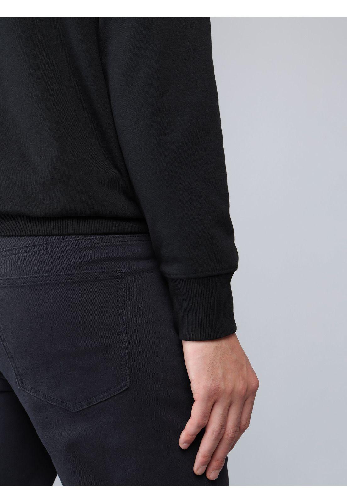 Polerón Cuello Redondo Regular Fit Negro Piero Butti PBCIJ92NE-4