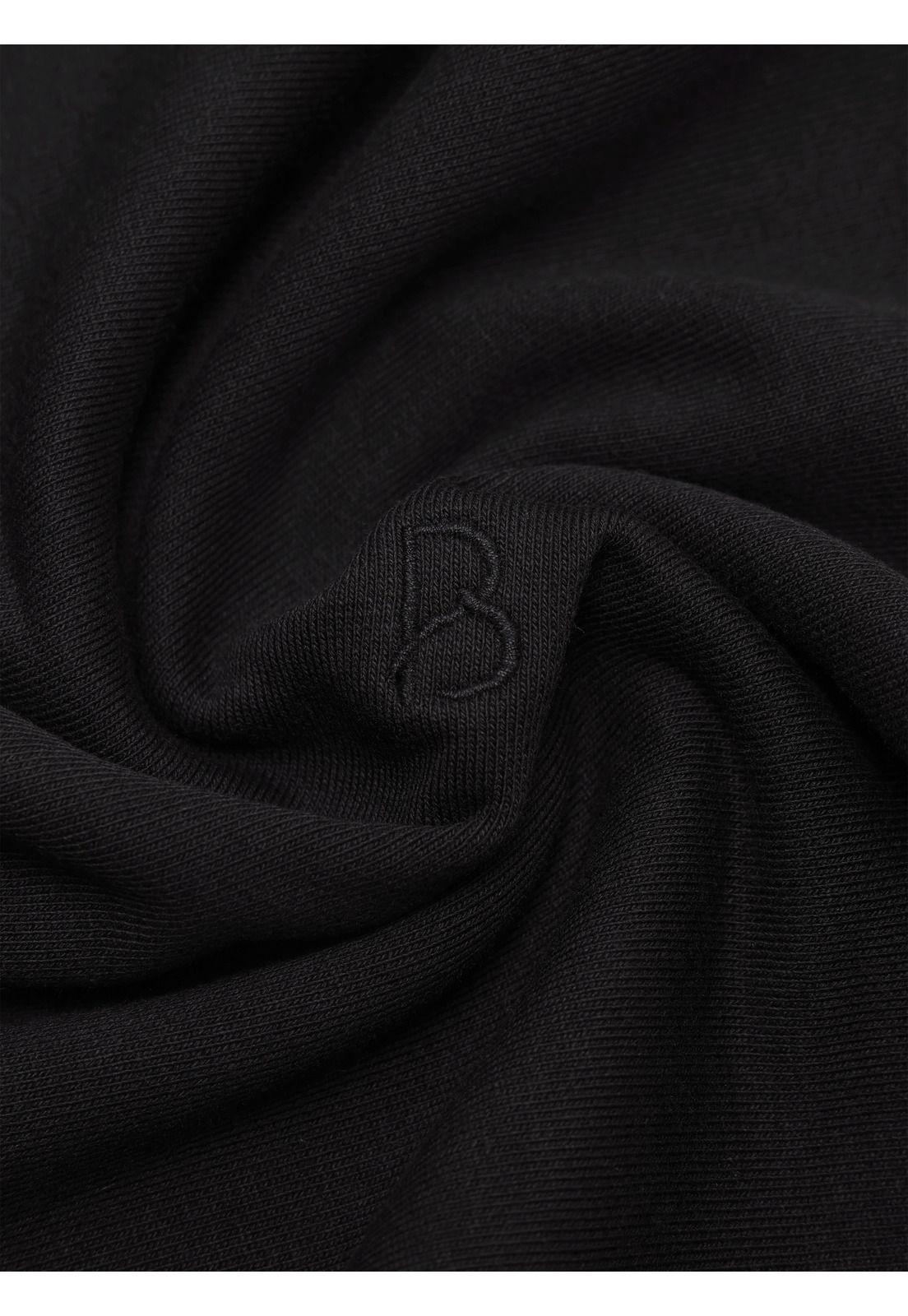 Polerón Cuello Redondo Regular Fit Negro Piero Butti PBCIJ92NE-5