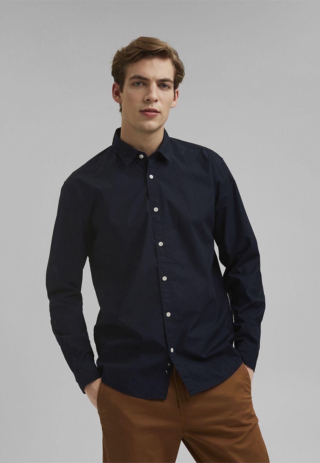 Camisa Manga Larga Regular Fit Esprit-0
