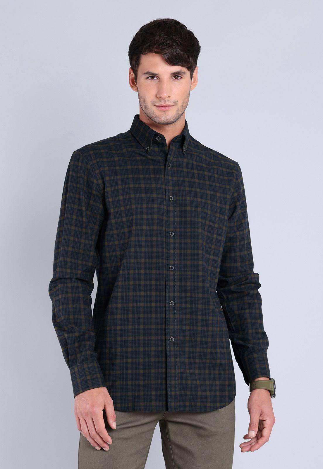 Camisa Cuadros Guy Laroche-0