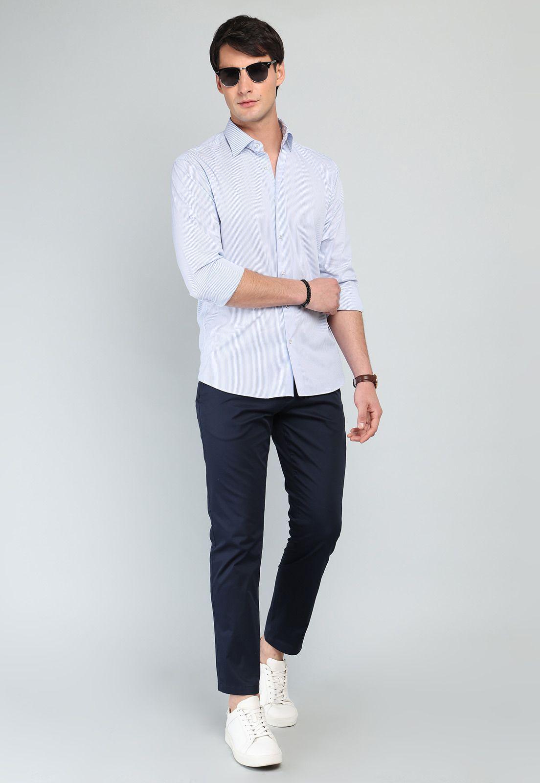 Camisa A Rayas Spandex Arrow-3