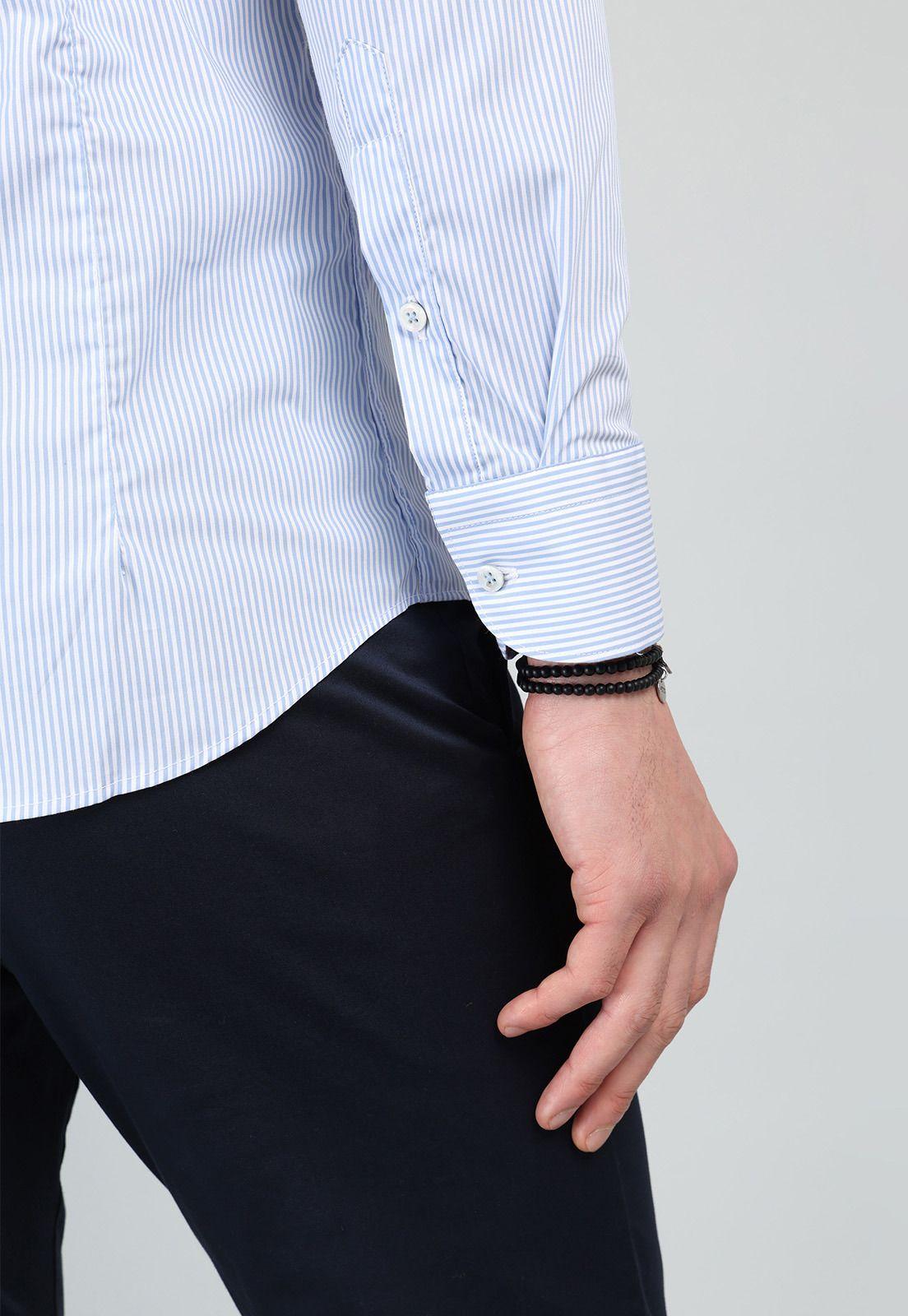 Camisa A Rayas Spandex Arrow-5