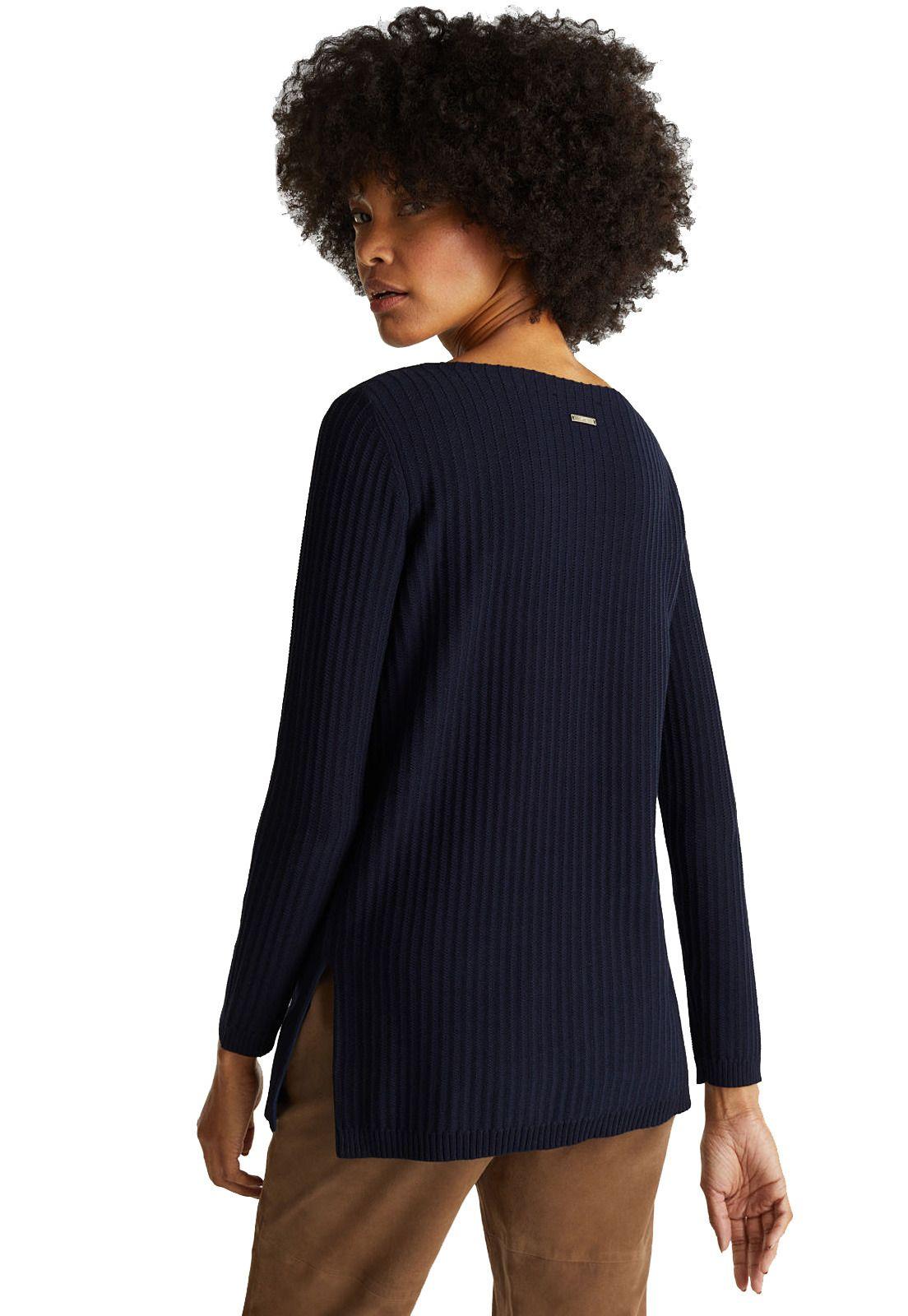 Sweater texturado cuello barco-5