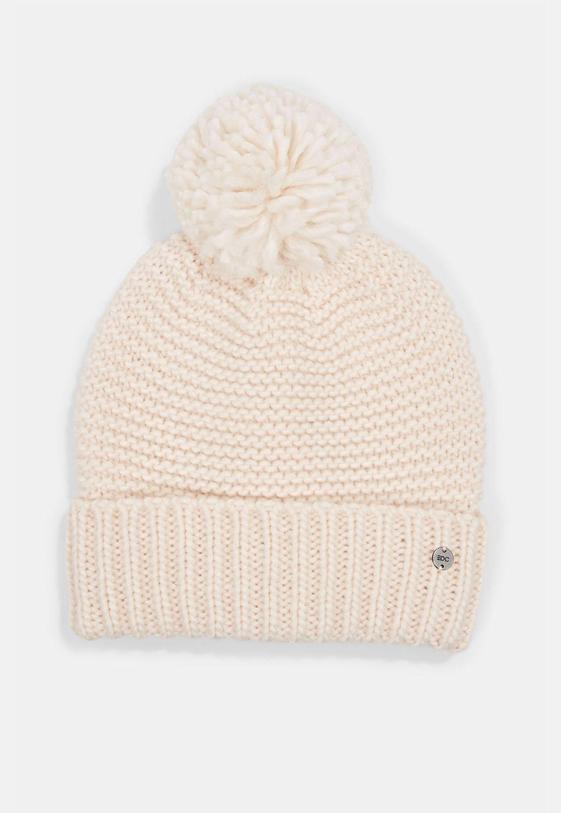 Gorro De Lana Con Pompón Esprit-0