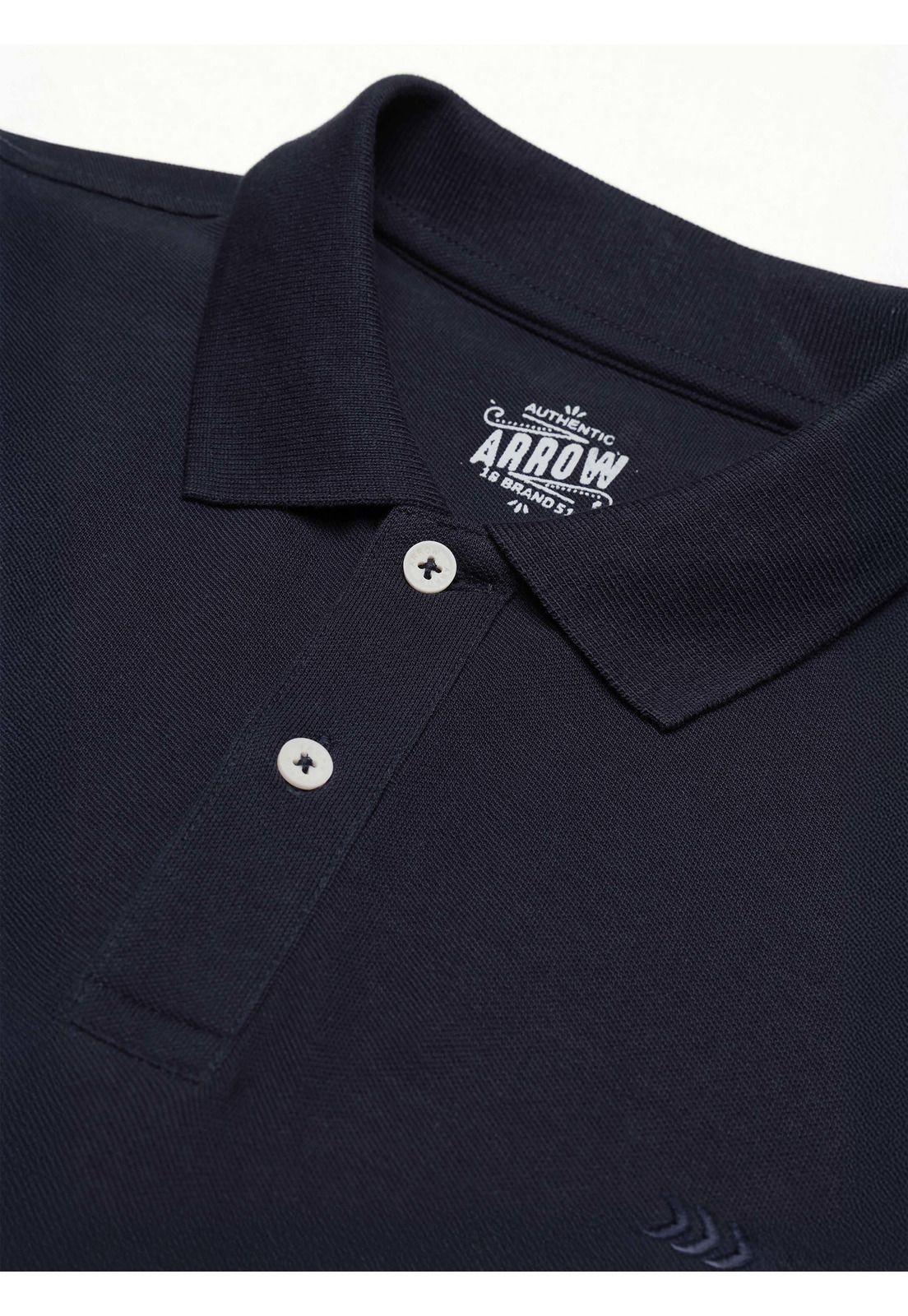 Polera Pique Regular Fit Azul Marino Arrow PO34030NB-4