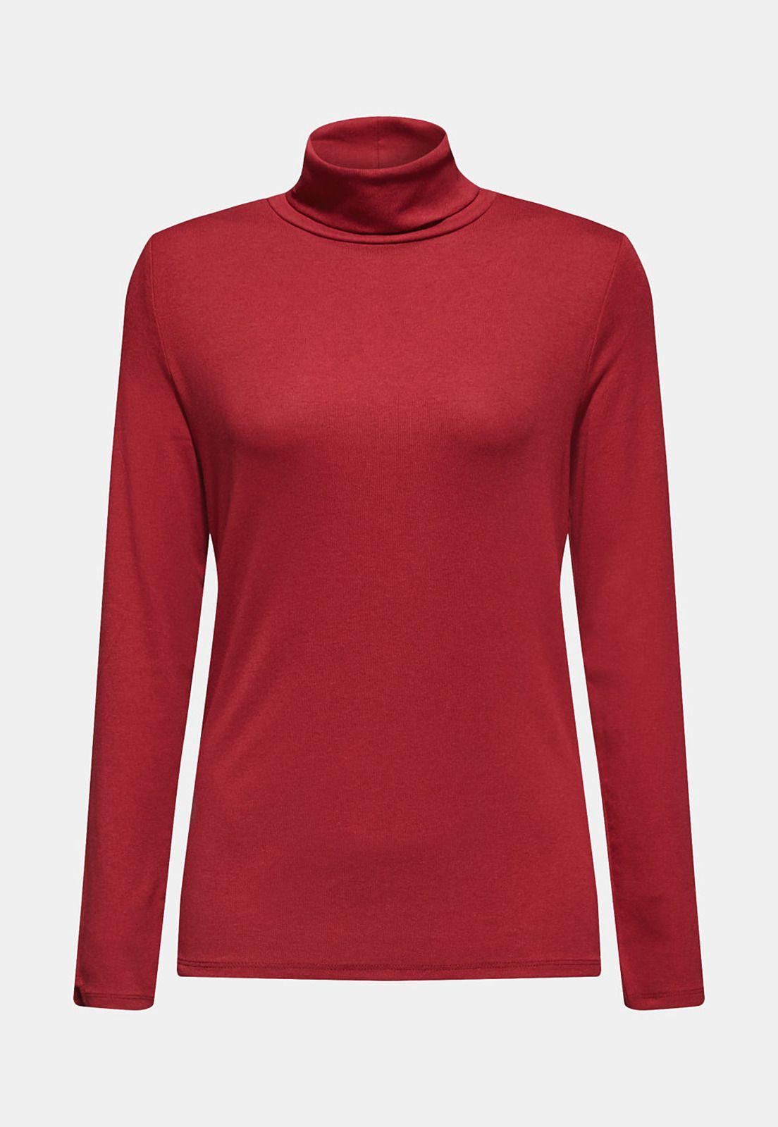 Polera de manga larga con cuello alto-8